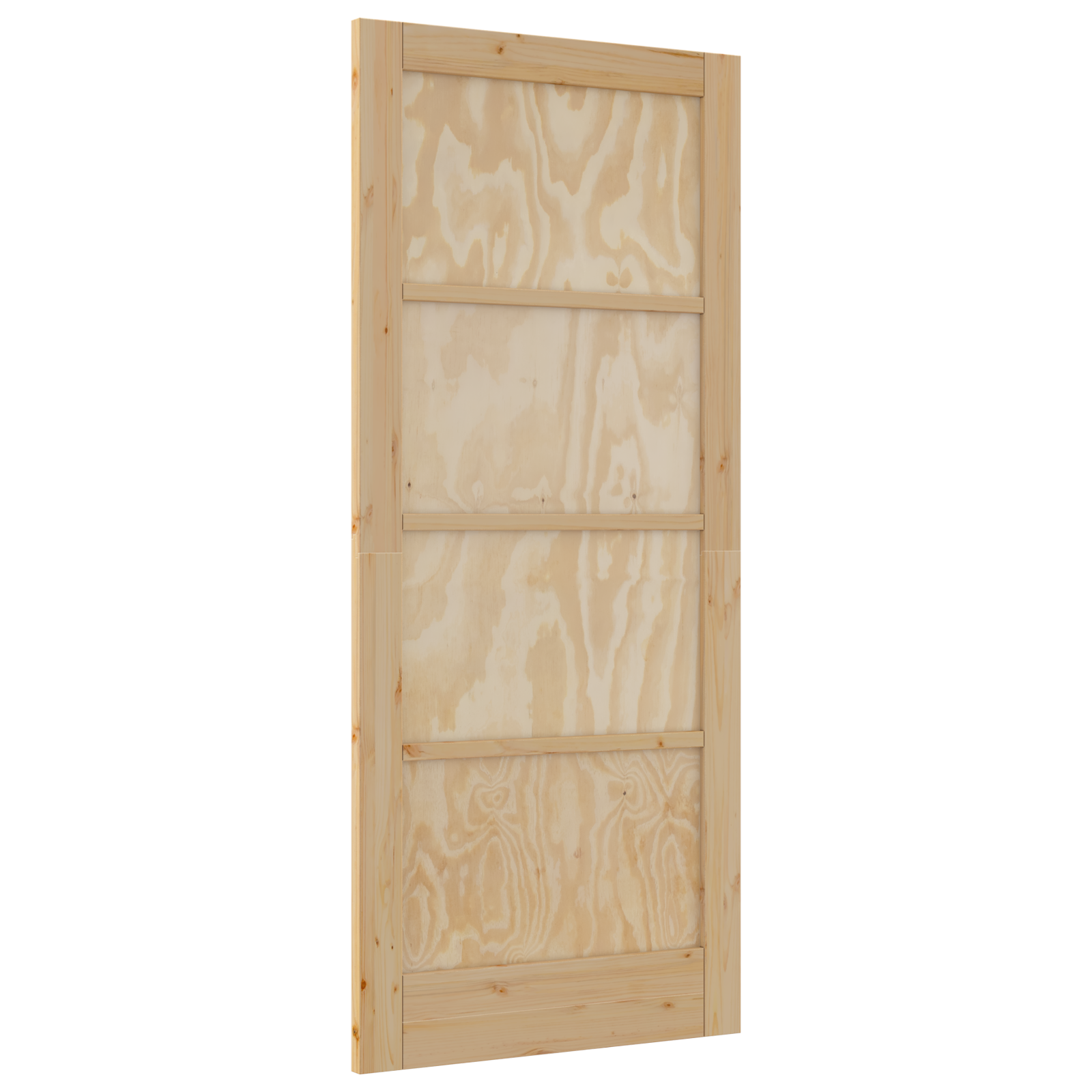 Interior Door "ORKDAL" 86x198.5x4 cm Solid Wood Pine - Image 2