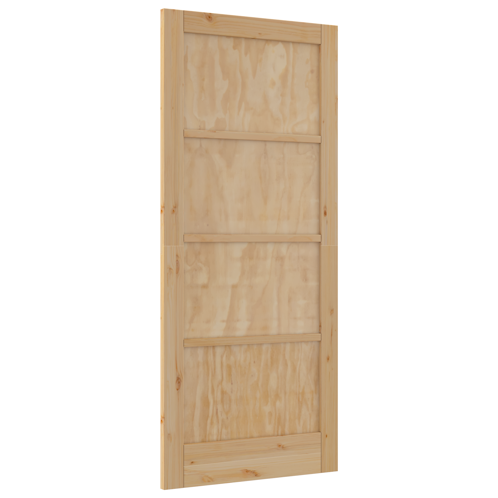 Interior Door "ORKDAL" 86x198.5x4 cm Solid Wood Pine - Image 9