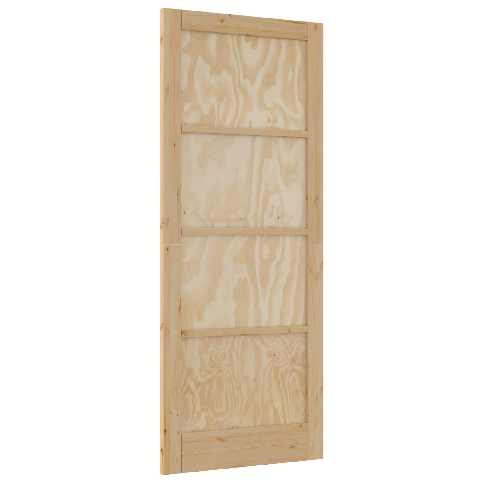 Interior Door 'ORKDAL'86x211x4 cm Solid Wood Pine - Image 2