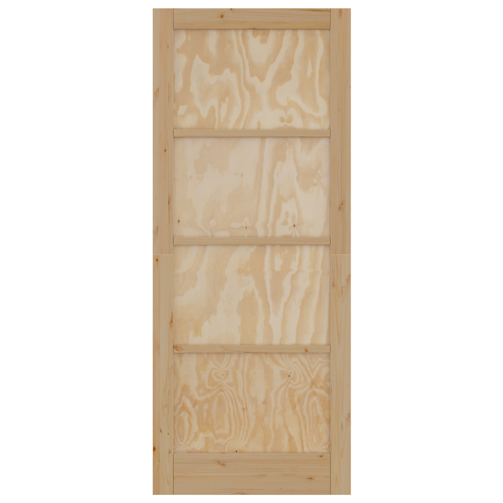 Interior Door 'ORKDAL'86x211x4 cm Solid Wood Pine - Image 6