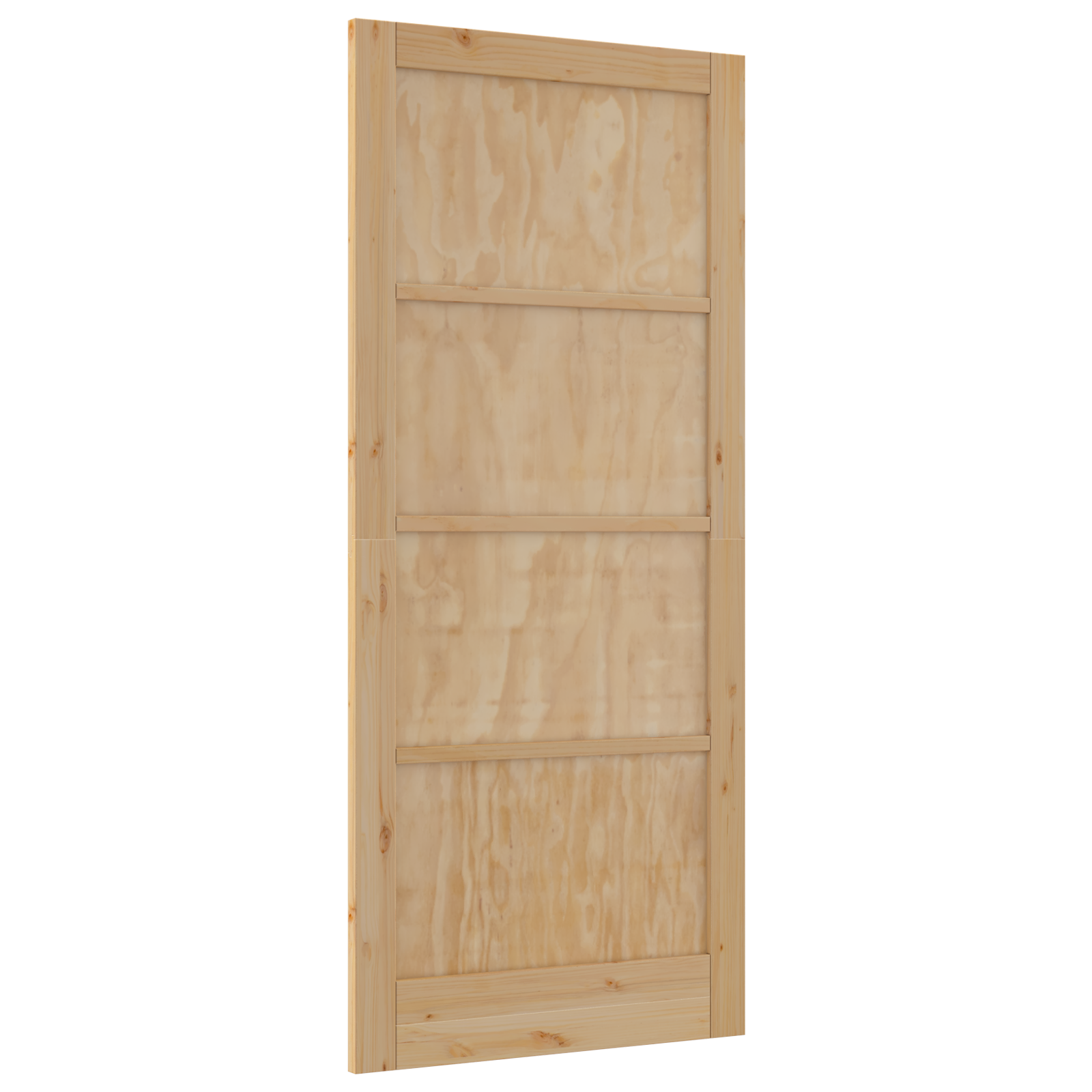 Interior Door "ORKDAL" 93x211x4 cm Solid Wood Pine - Image 5