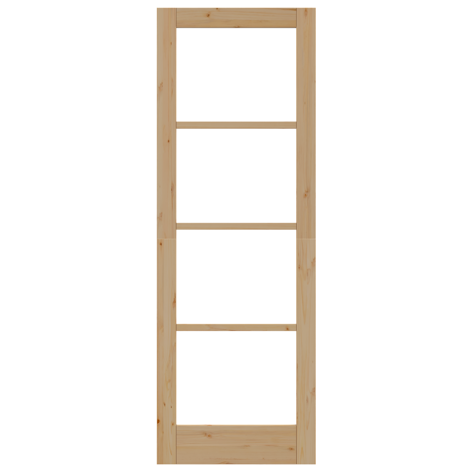 Interior Door with Glass "ORKDAL" 73,5x211x4 cm Solid Wood Pine - Image 4