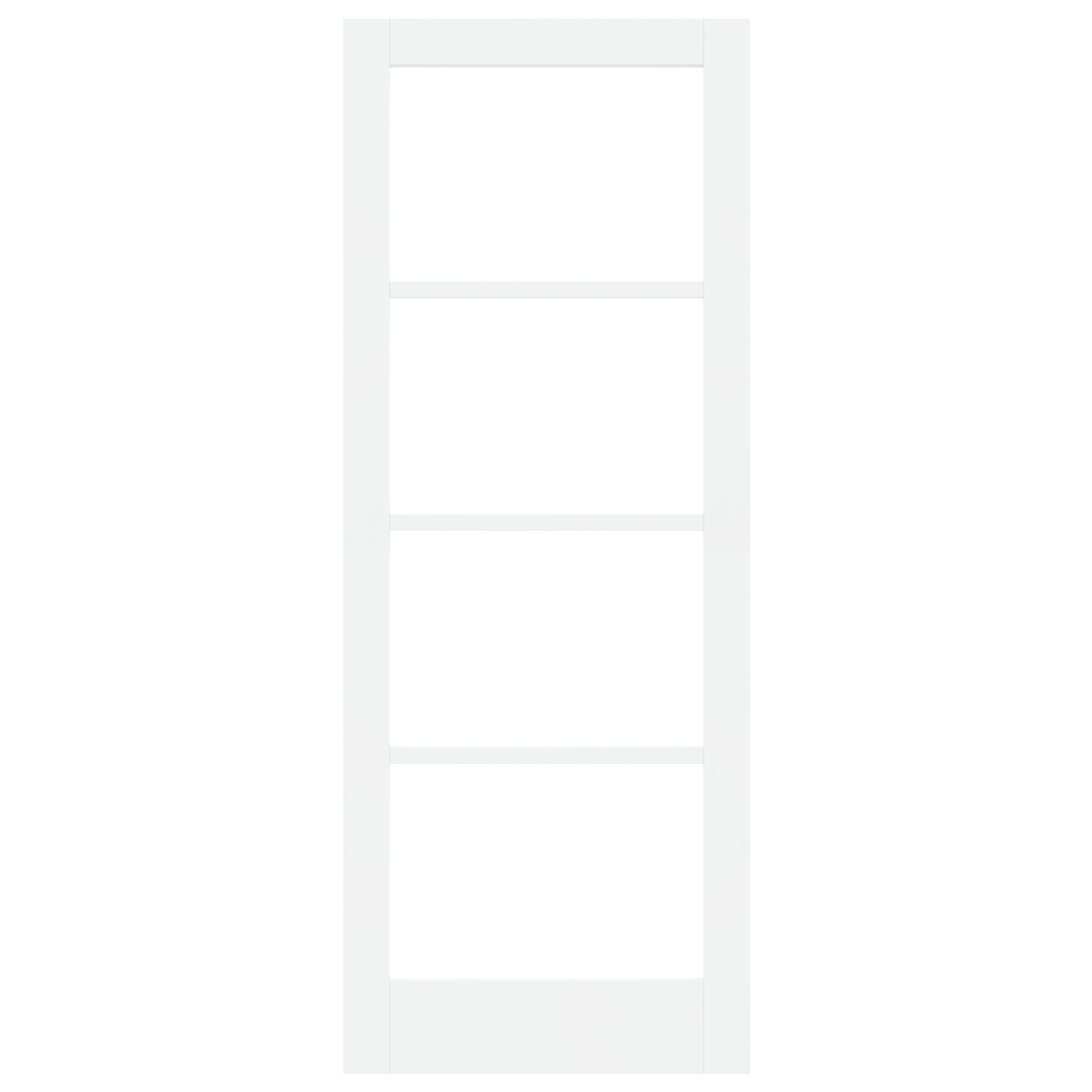 Interior Door with Glass "ORKDAL" White 78x202x4 cm - Image 4