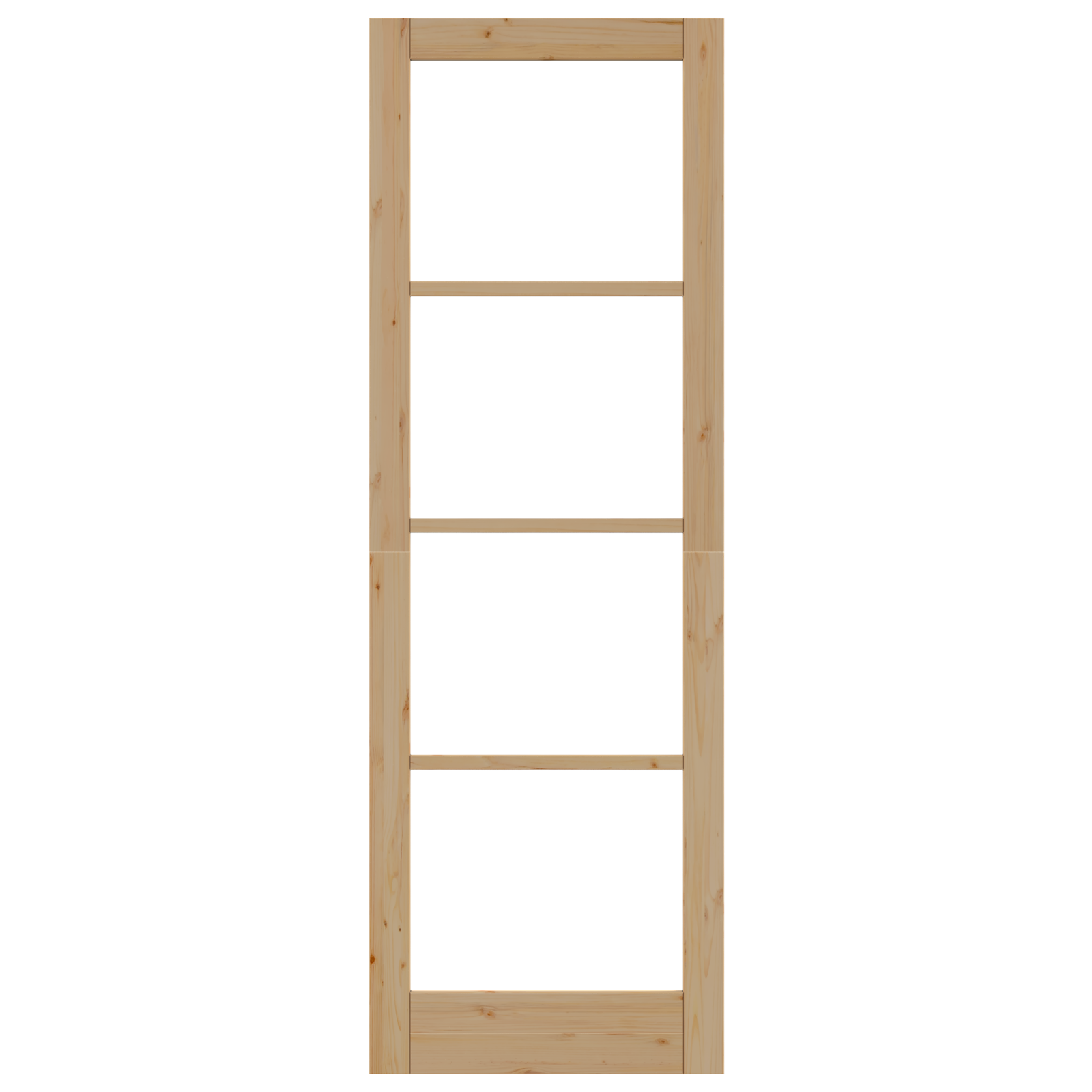 Interior Door with Glass "ORKDAL" 78x232x4 cm Solid Wood Pine - Image 5