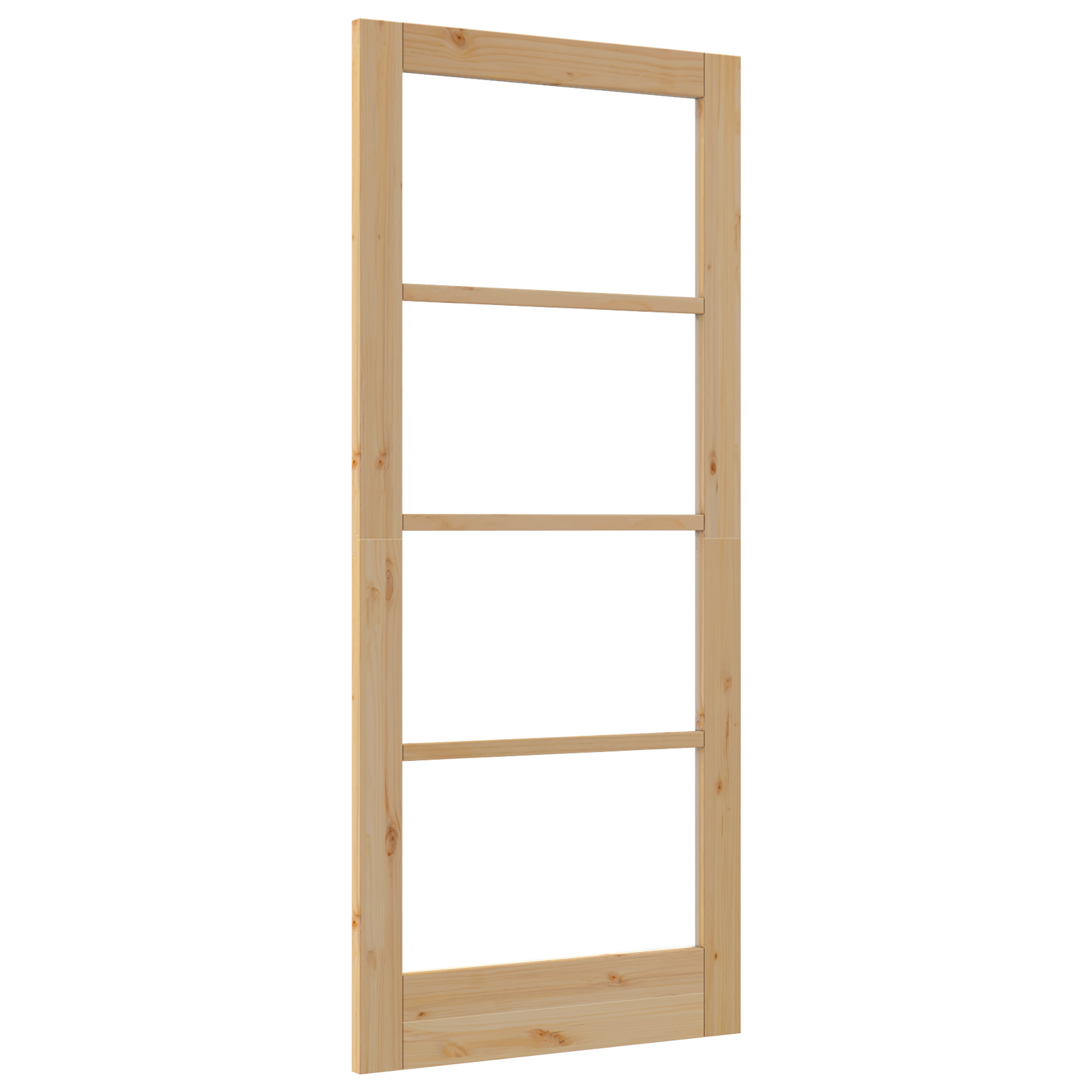 Interior Door with Glass "ORKDAL" 86x198,5x4 cm Solid Wood Pine - Image 7