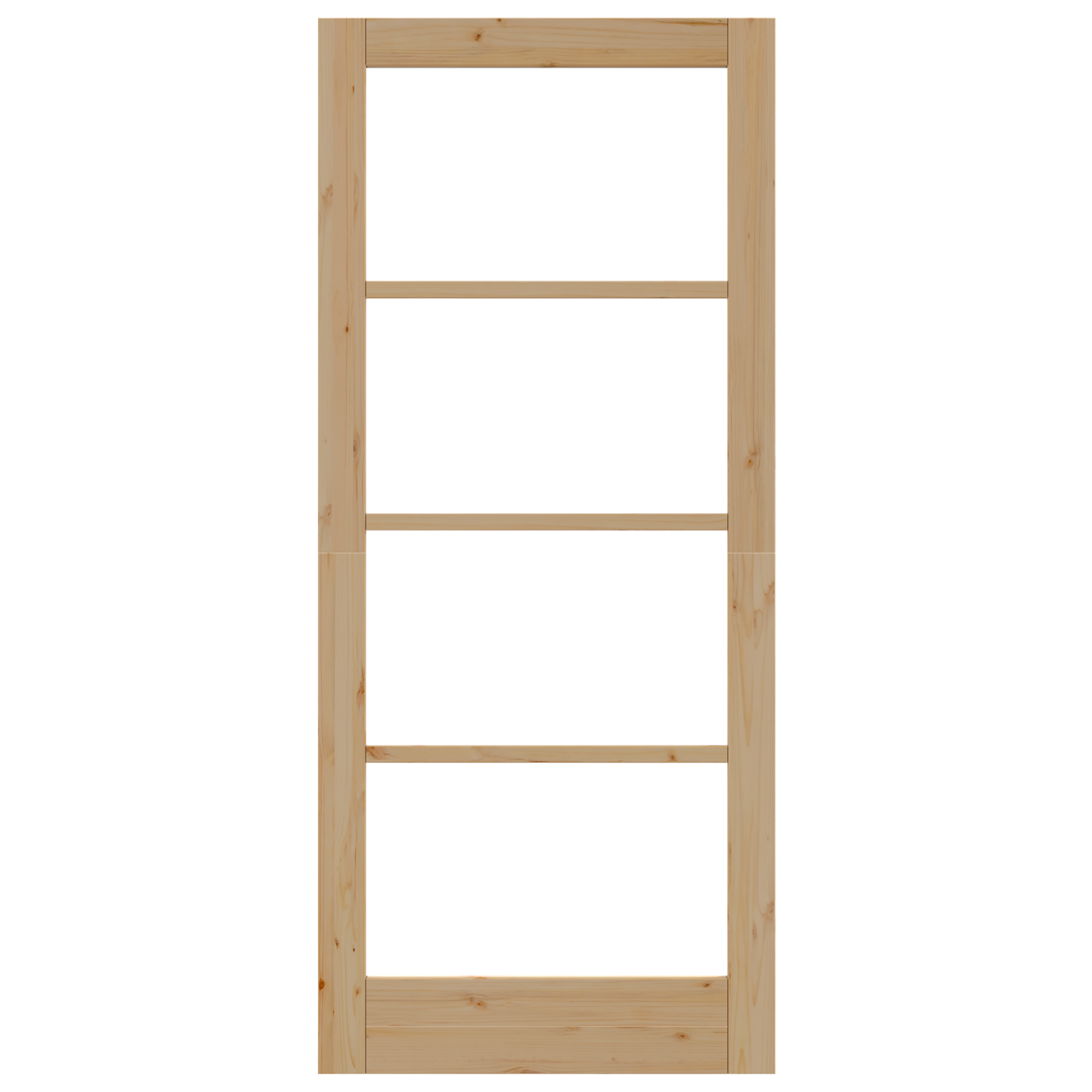 Interior Door with Glass "ORKDAL" 86x198,5x4 cm Solid Wood Pine - Image 4