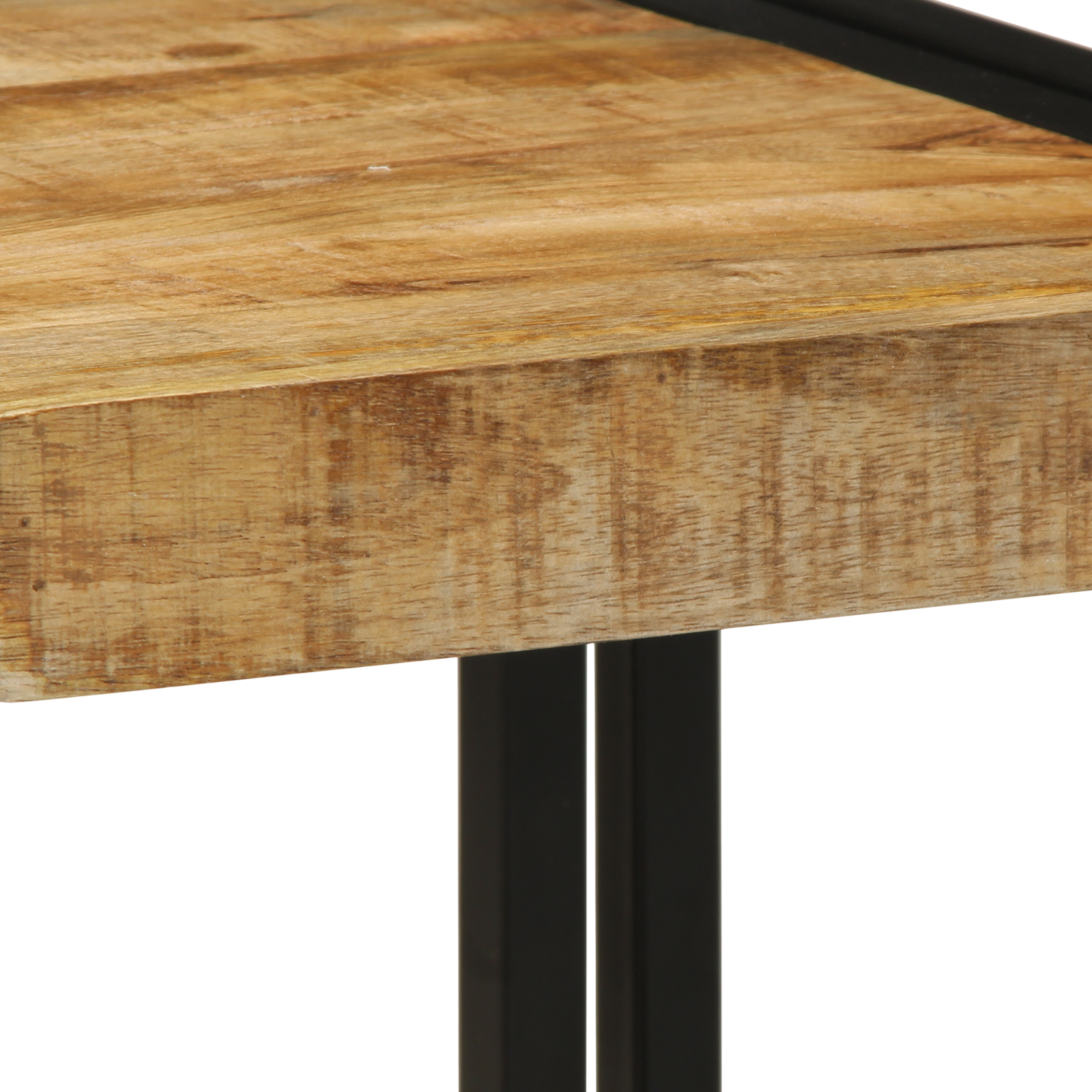 Coffee Table 40x50x38 cm Solid Rough Wood Mango - Image 7