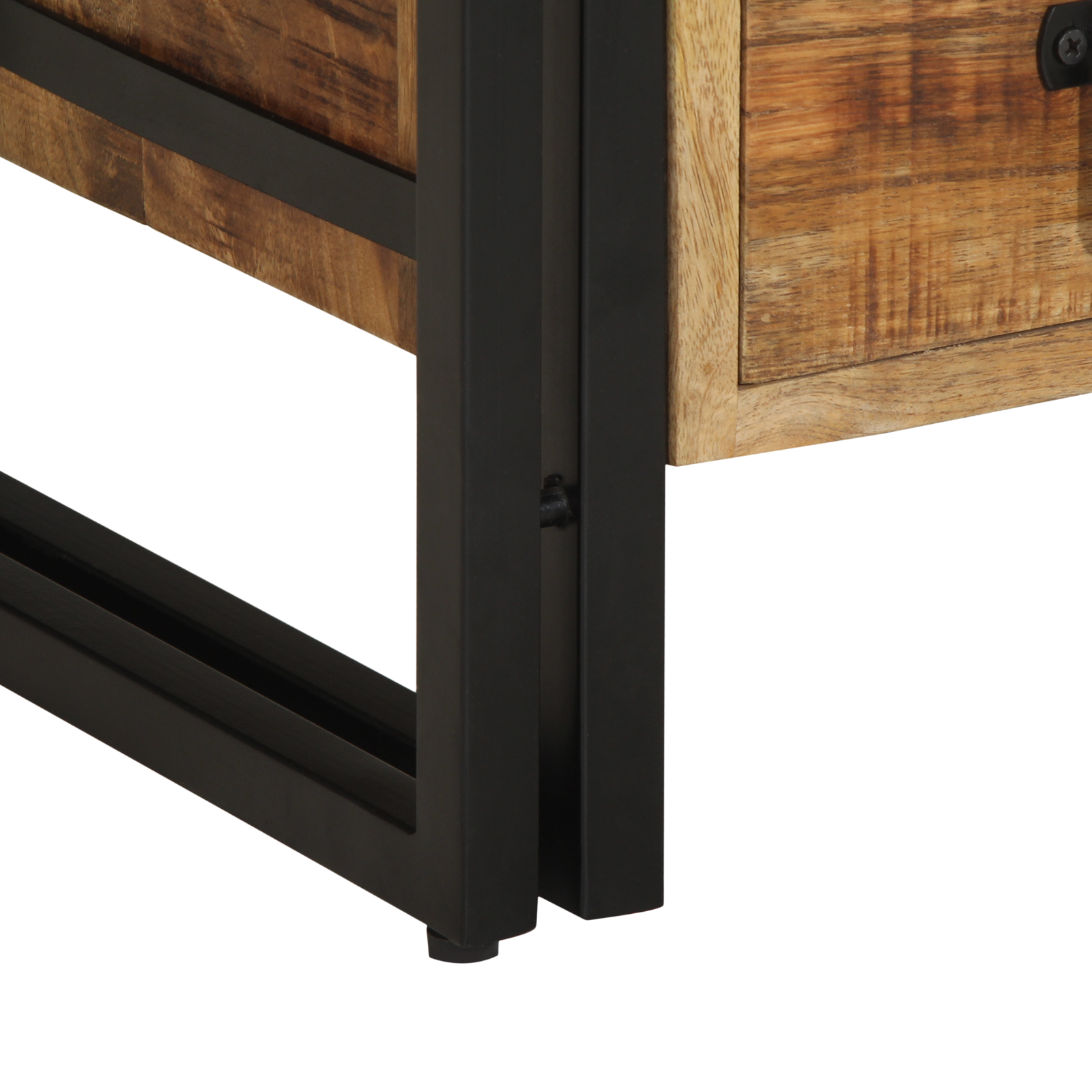 Bedside Cabinet 40x35x50 cm Solid Rough Wood Mango - Image 10