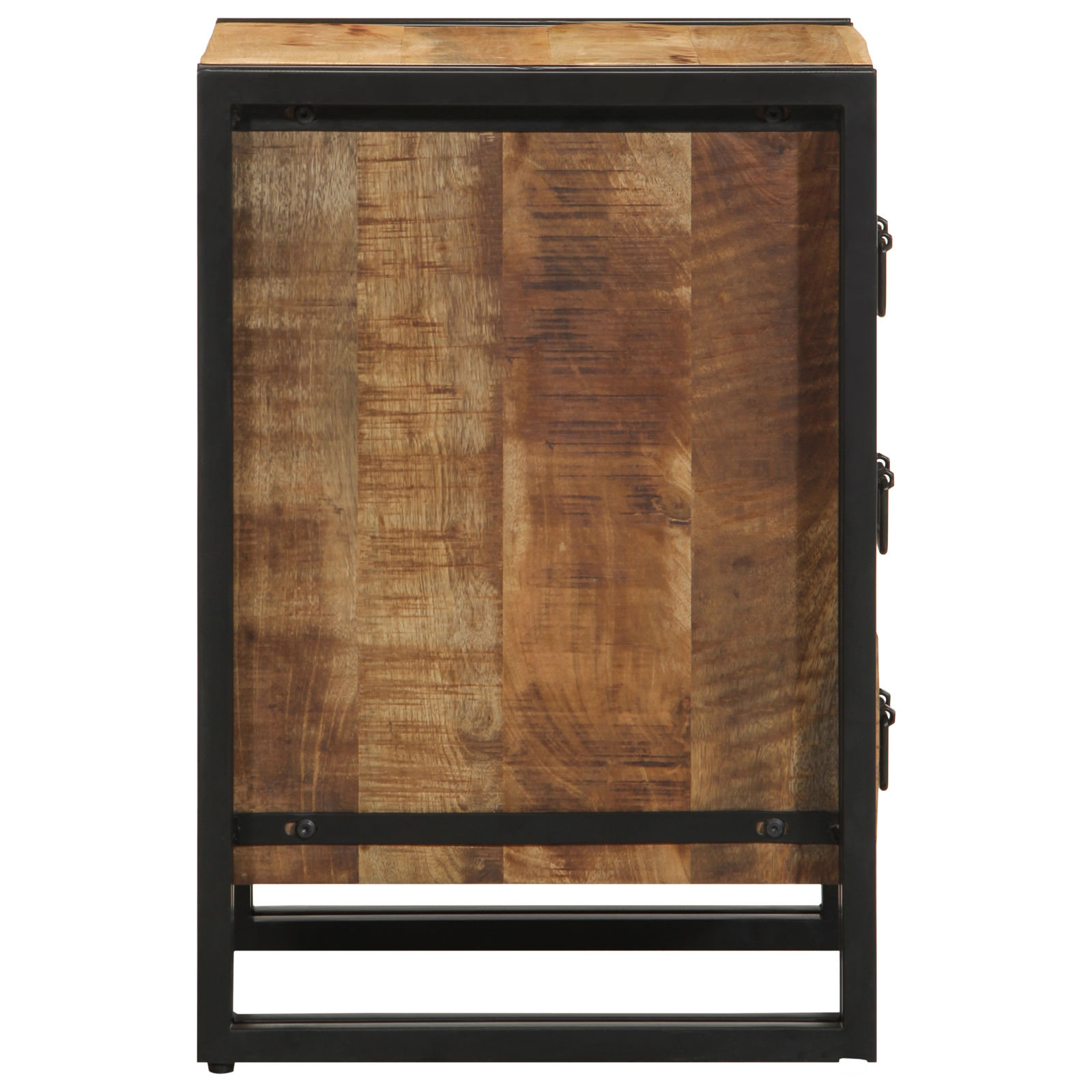 Bedside Cabinet 40x35x50 cm Solid Rough Wood Mango - Image 7