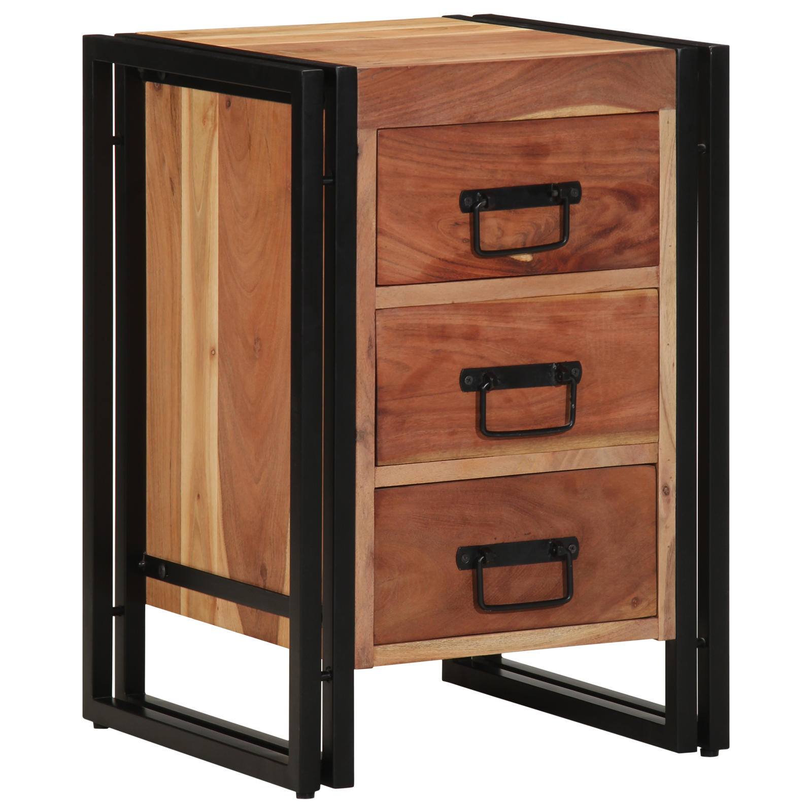 Bedside Cabinet 40x40x59 cm Solid Wood Acacia - Image 4