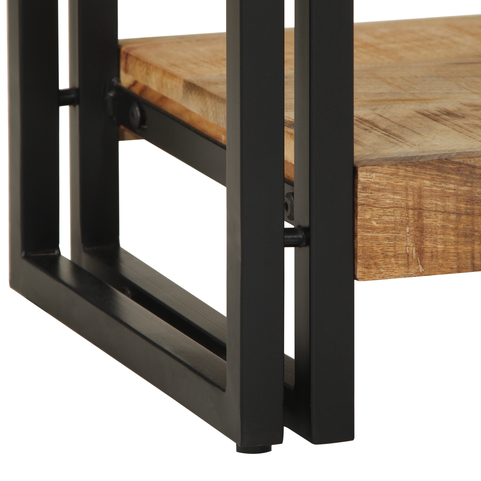 Console Table 120x33x75 cm Solid Rough Wood Mango - Image 9