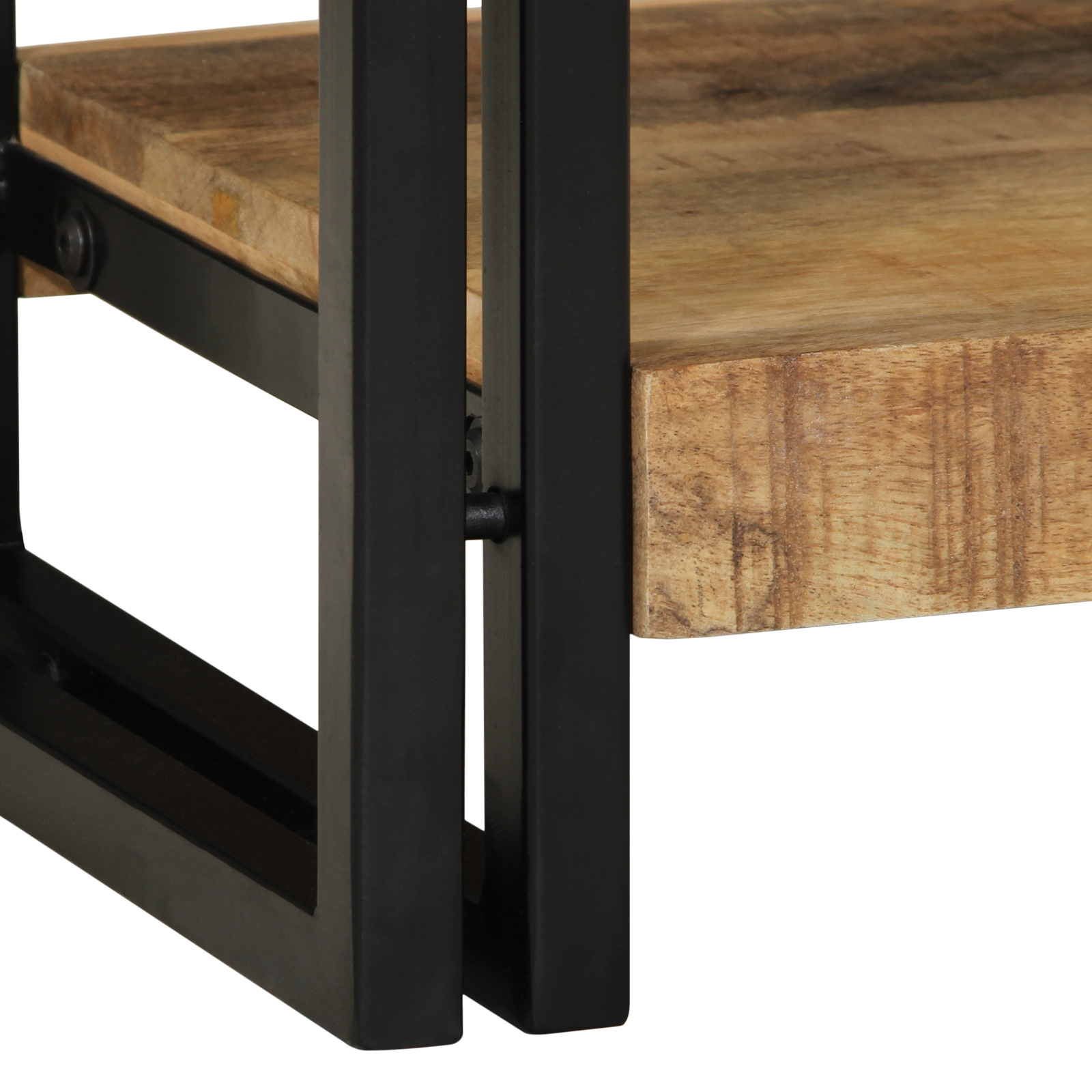 Console Table 90x33x75 cm Solid Rough Wood Mango - Image 9