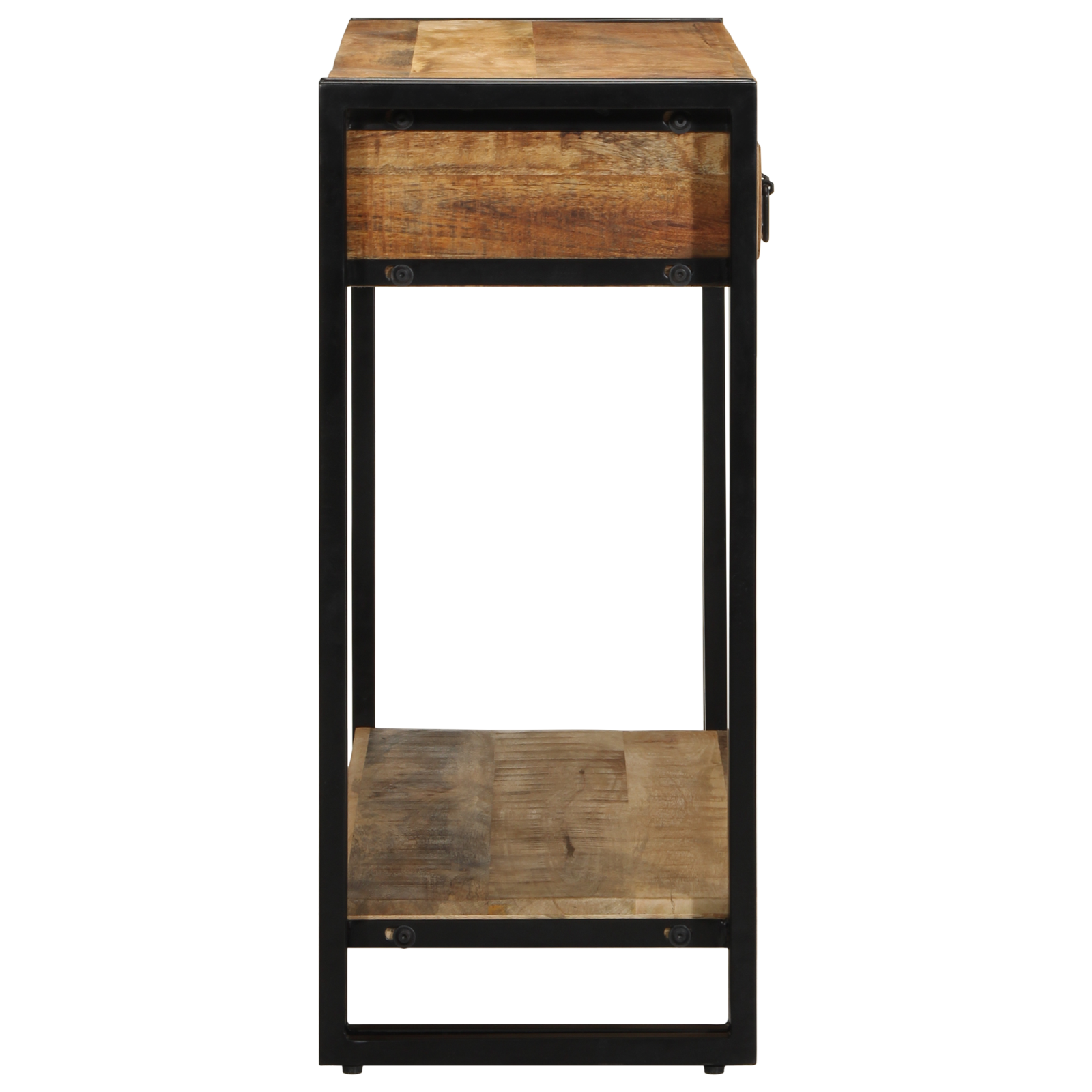 Console Table 90x33x75 cm Solid Rough Wood Mango - Image 6