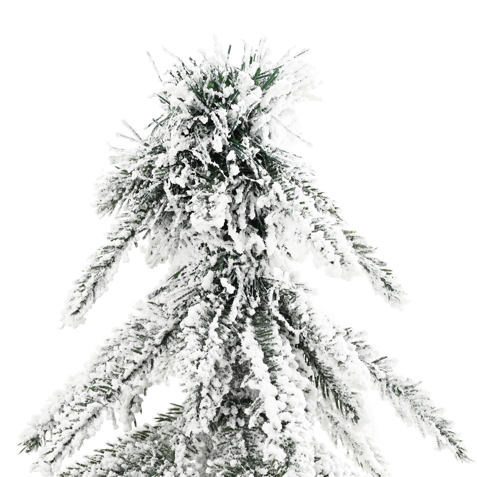 White Christmas Tree White PVC 150 cm White Christmas Tree - Image 3