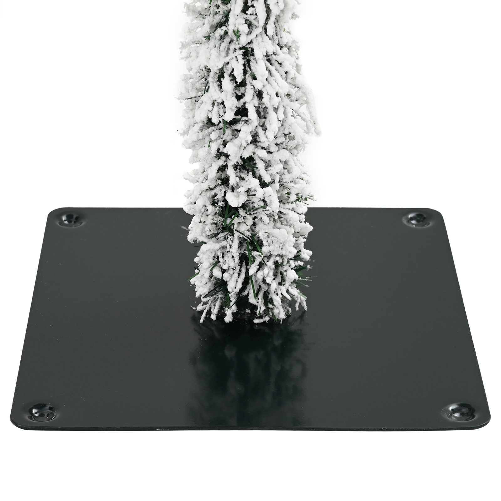 White Christmas Tree White PVC 150 cm White Christmas Tree - Image 5