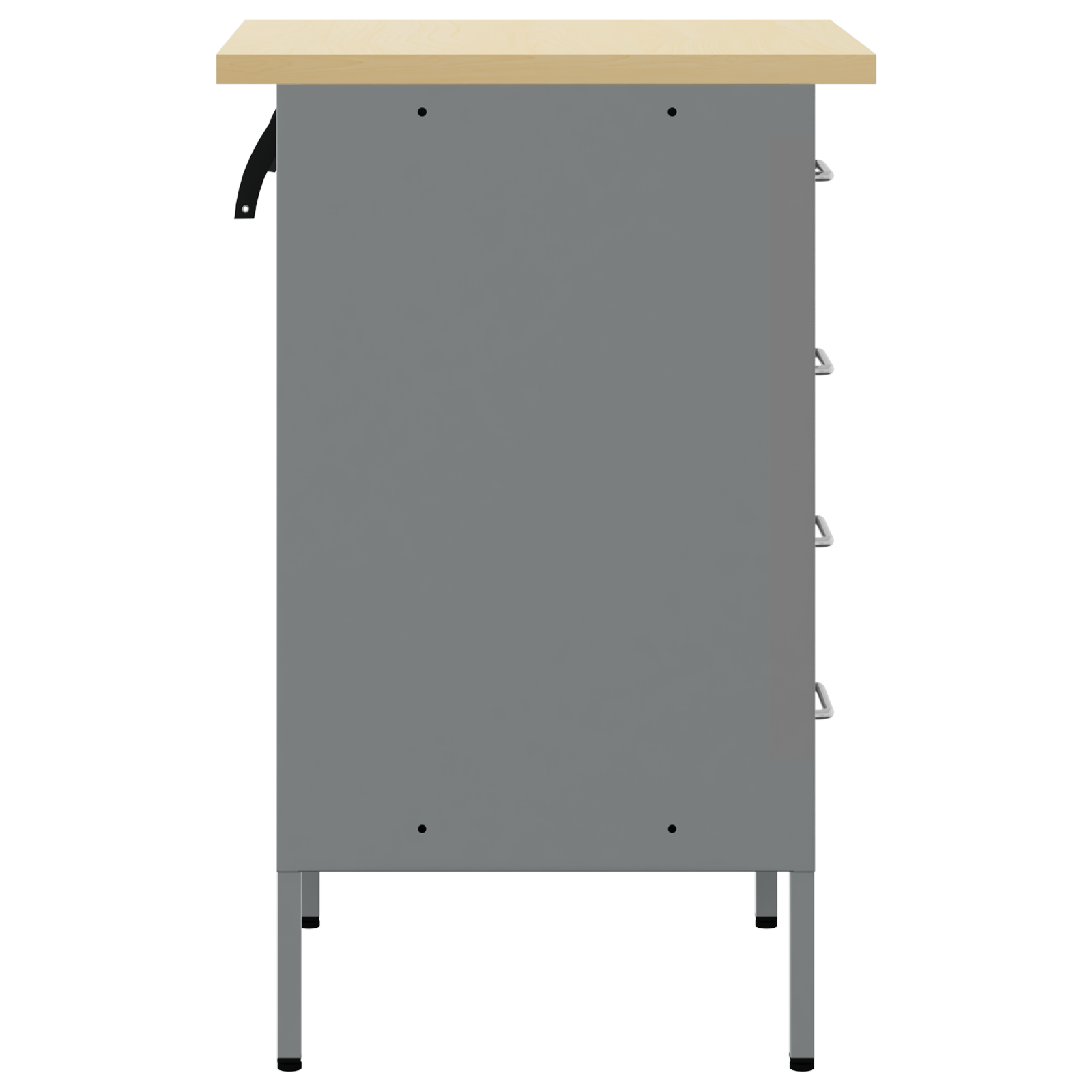 Werkbank Poedergecoat staal Industriële Werkplaats Tafel Garagebank Setup vidaXL - Afbeelding 31 van 44
