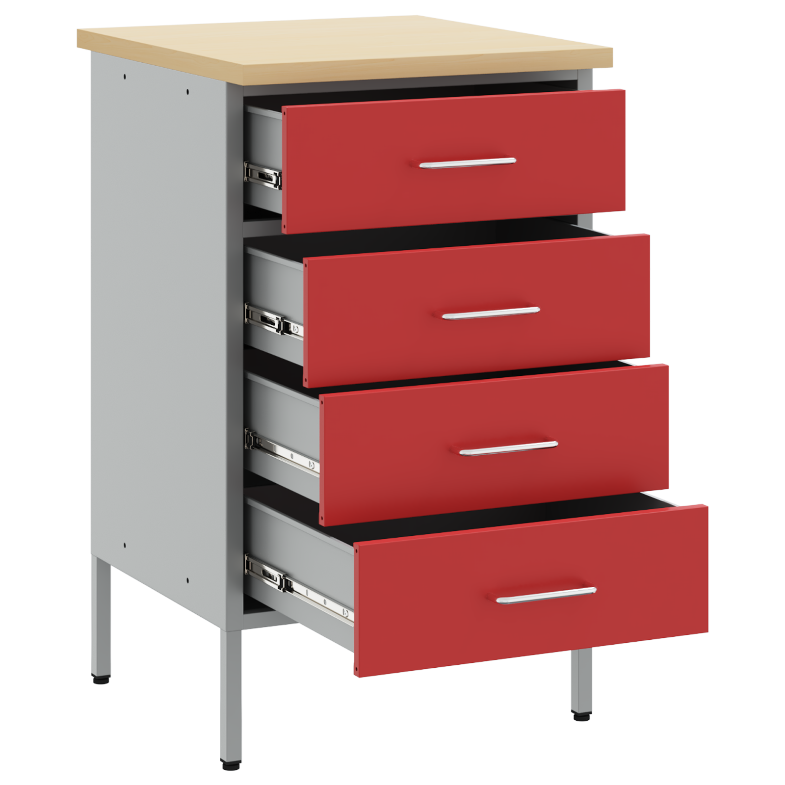 Werkbank Poedergecoat staal Industriële Werkplaats Tafel Garagebank Setup vidaXL - Afbeelding 38 van 44