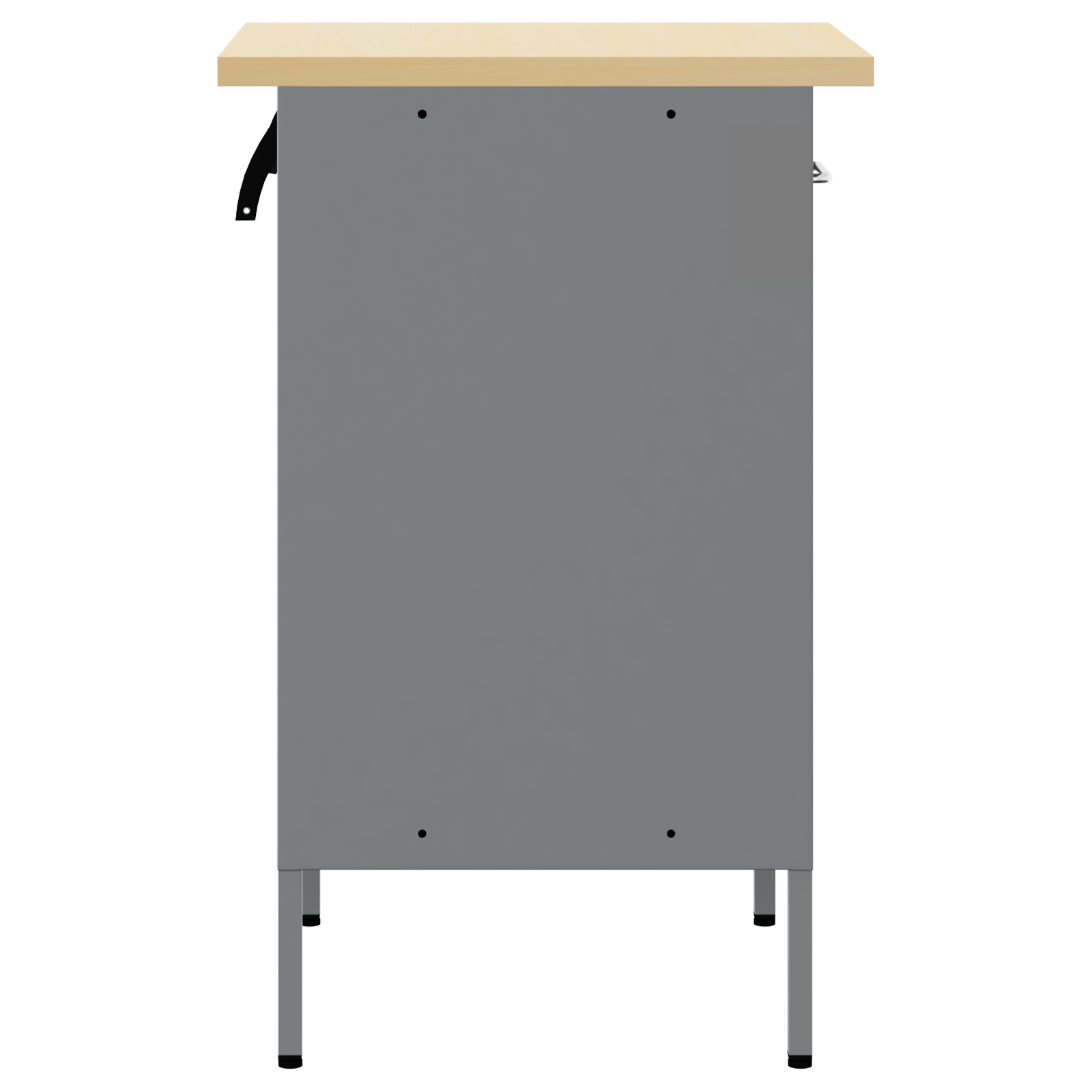 Work Cabinet Black 50x55x84 cm Steel - Image 7