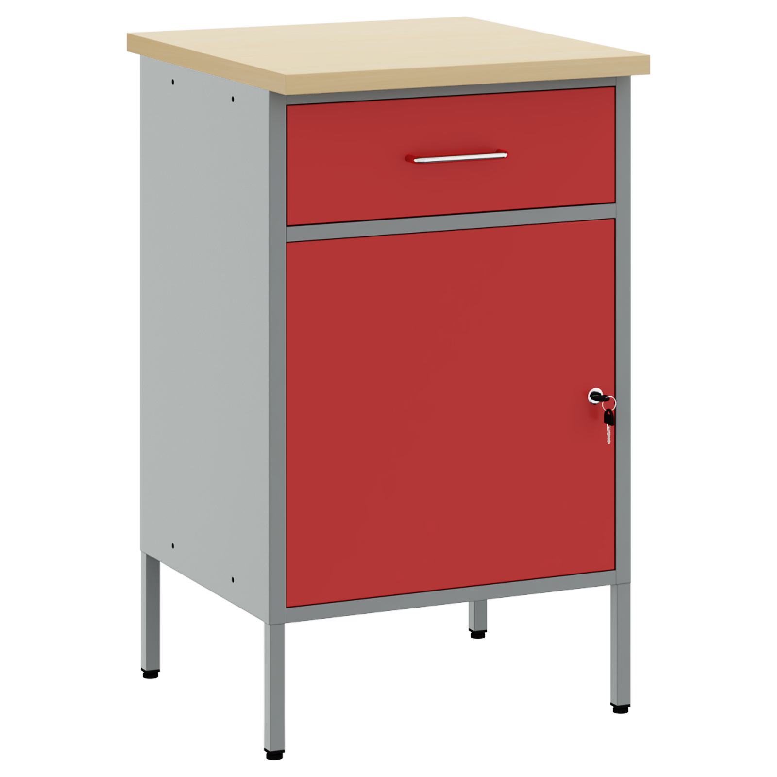 Werkbank Poedergecoat staal Industriële Werkplaats Tafel Garagebank Setup vidaXL - Afbeelding 14 van 44