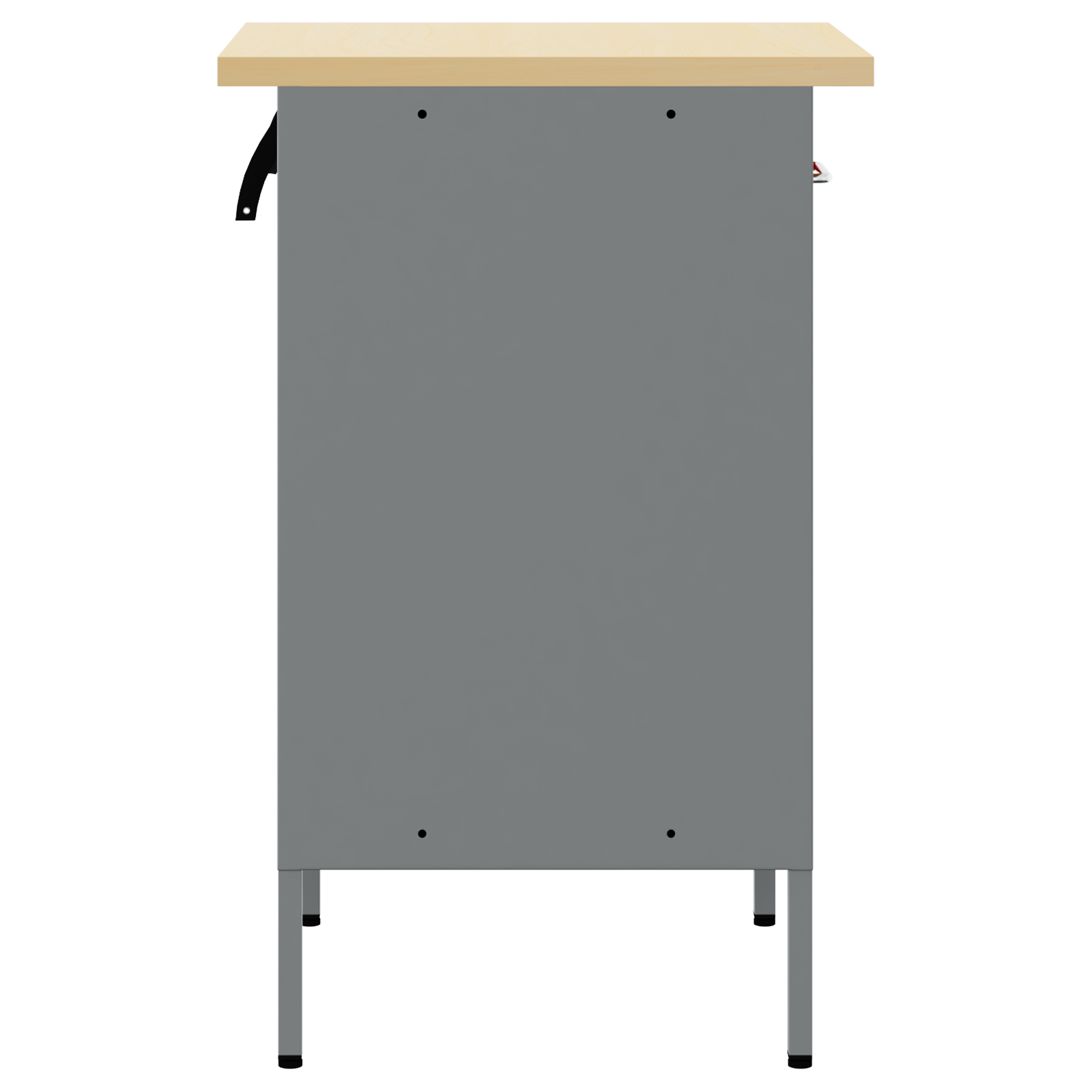 Werkbank Poedergecoat staal Industriële Werkplaats Tafel Garagebank Setup vidaXL - Afbeelding 19 van 44