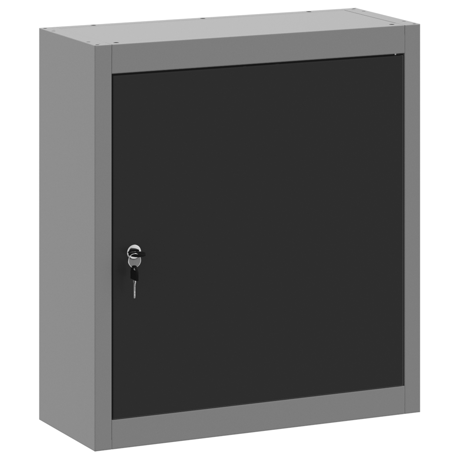 Tool Cabinet Wall-Mounted Black 50x20x55 cm Steel - Image 2