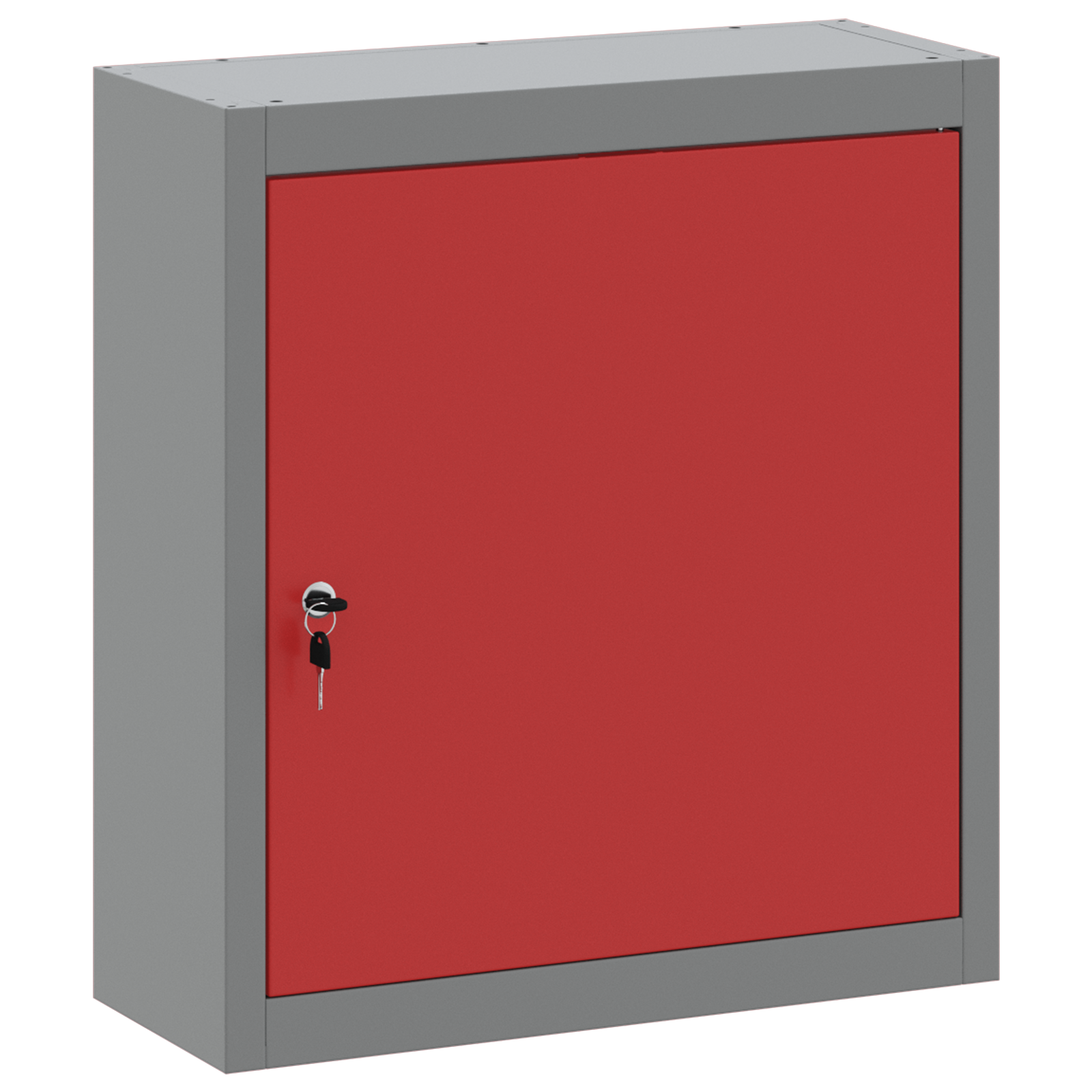 Tool Cabinet Wall-Mounted Red 50x20x55 cm Steel - Image 2