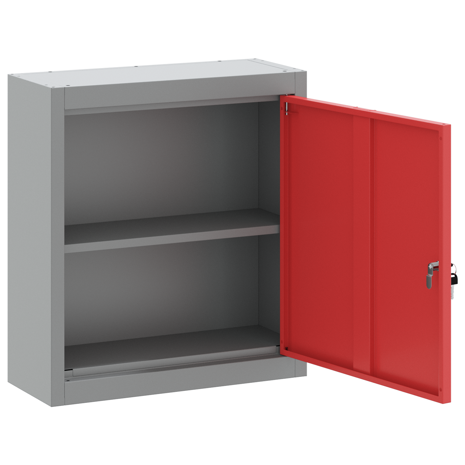 Tool Cabinet Wall-Mounted Red 50x20x55 cm Steel - Image 5