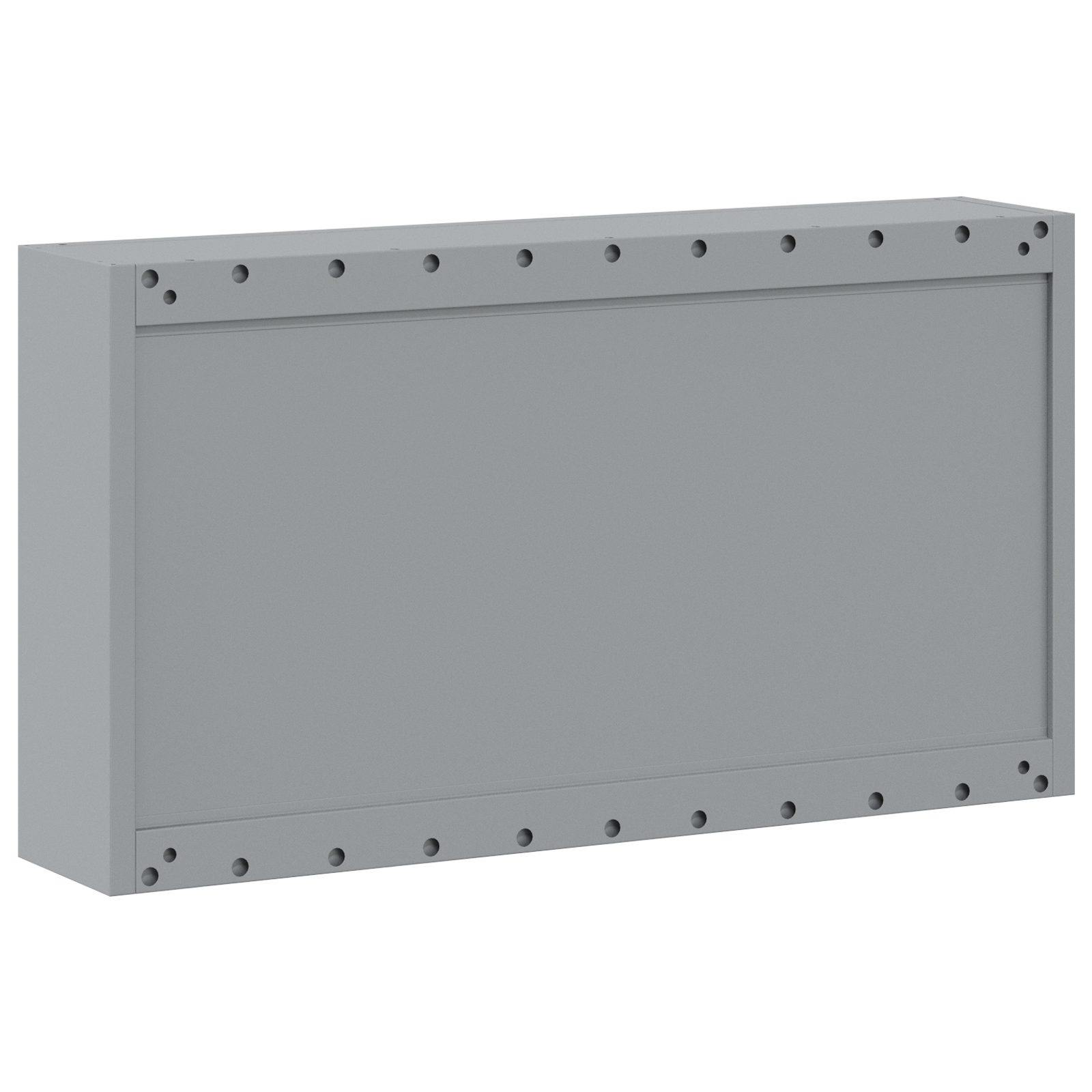Tool Cabinet Wall-Mounted Red 100x20x55 cm Steel - Image 6