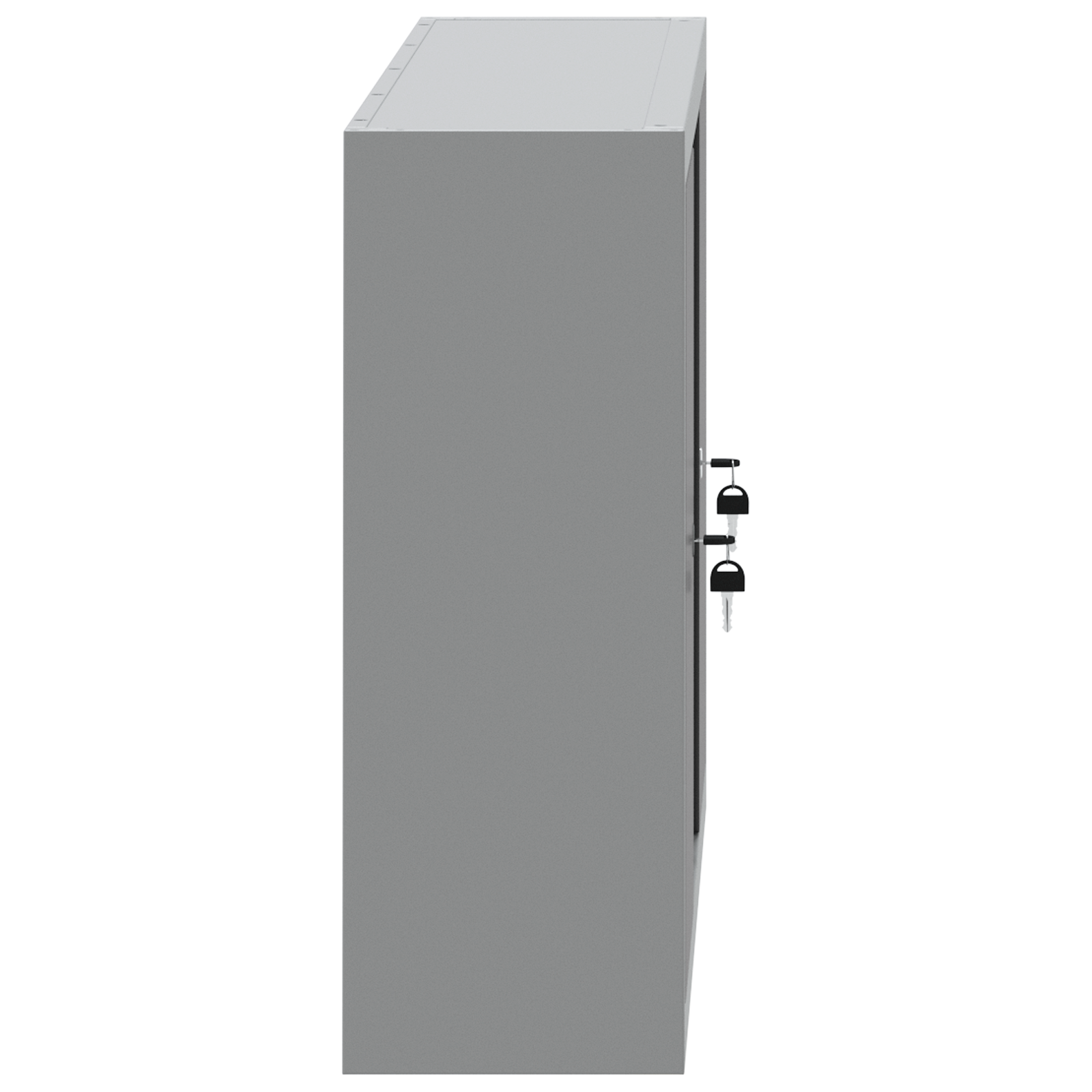 Tool Cabinet Wall-Mounted with Pegboard Black 100x20x55 cm Steel - Image 8