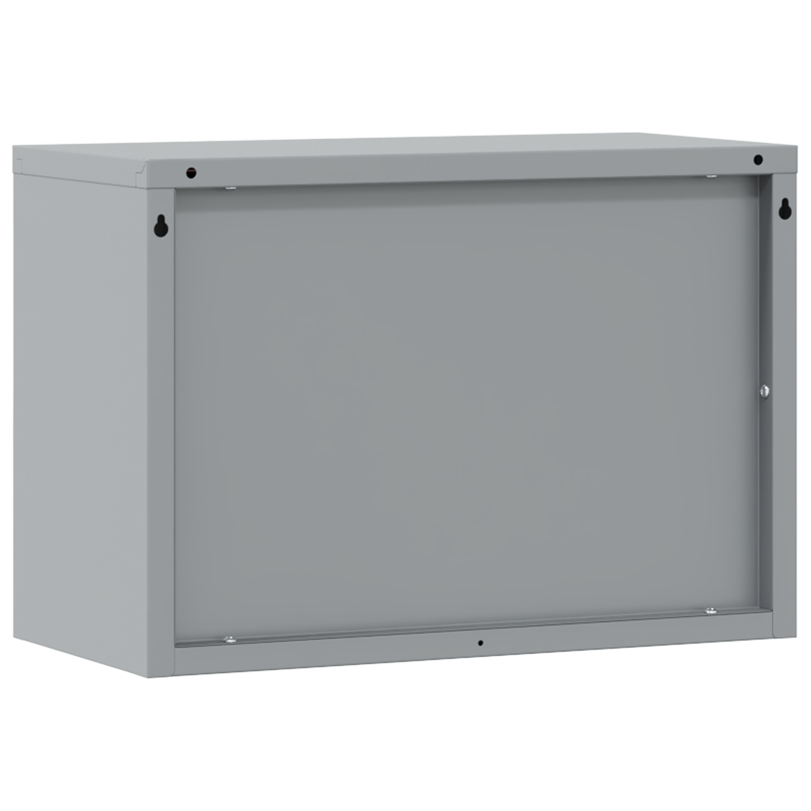 Wall-Mounted Tool Cabinet with Gas-Lift Door in Red, 50x25x35 cm - Image 5