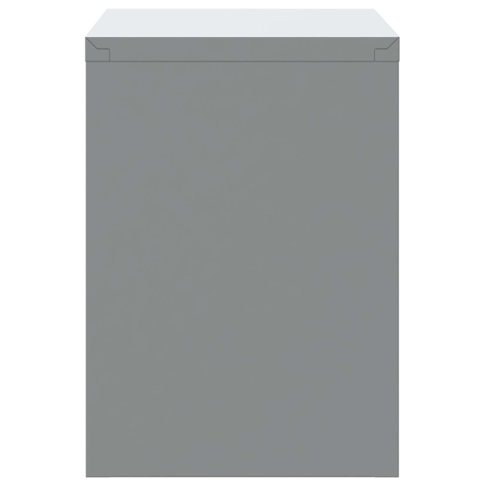 Wall-Mounted Tool Cabinet with Gas-Lift Door in Red, 50x25x35 cm - Image 7