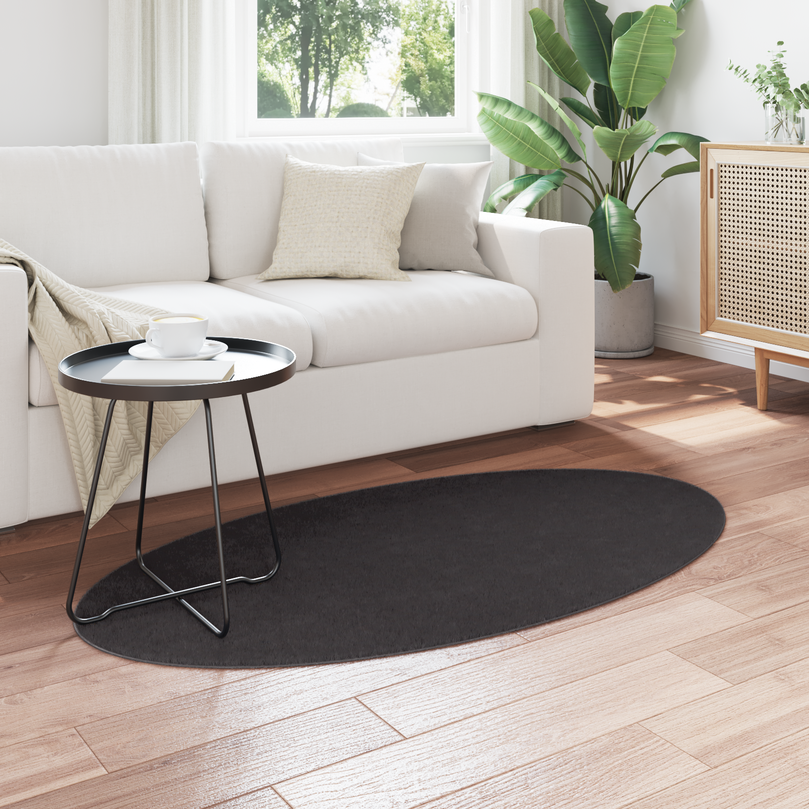 Tæpper Antracitgrå Polyester 80 x 150 cm Skridsikker 3 image product%2F4103607%2FP Mood 4103607 Mood Image%20%282%29 02