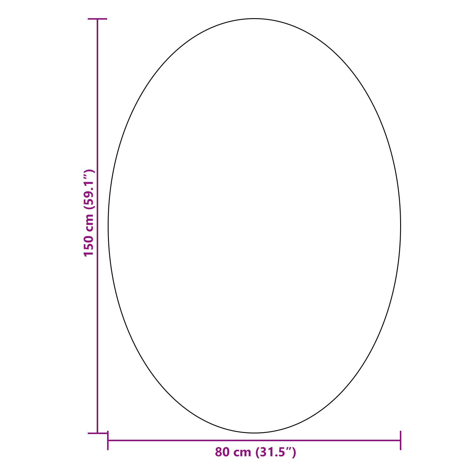 Rug 'HUARTE' Sand 120x170 cm Oval - Image 9