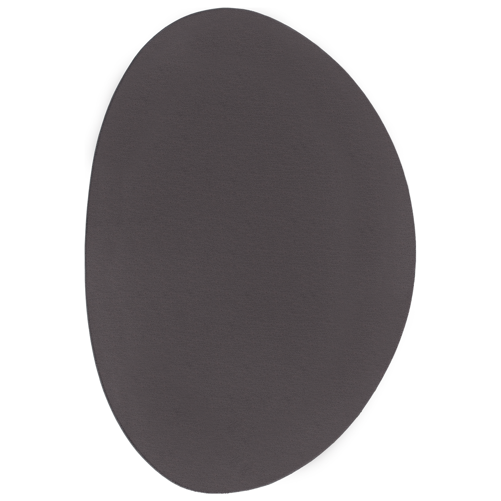 Rug ""HUARTE"" Short Pile Soft and Washable Anthracite 120x170 cm - Image 2