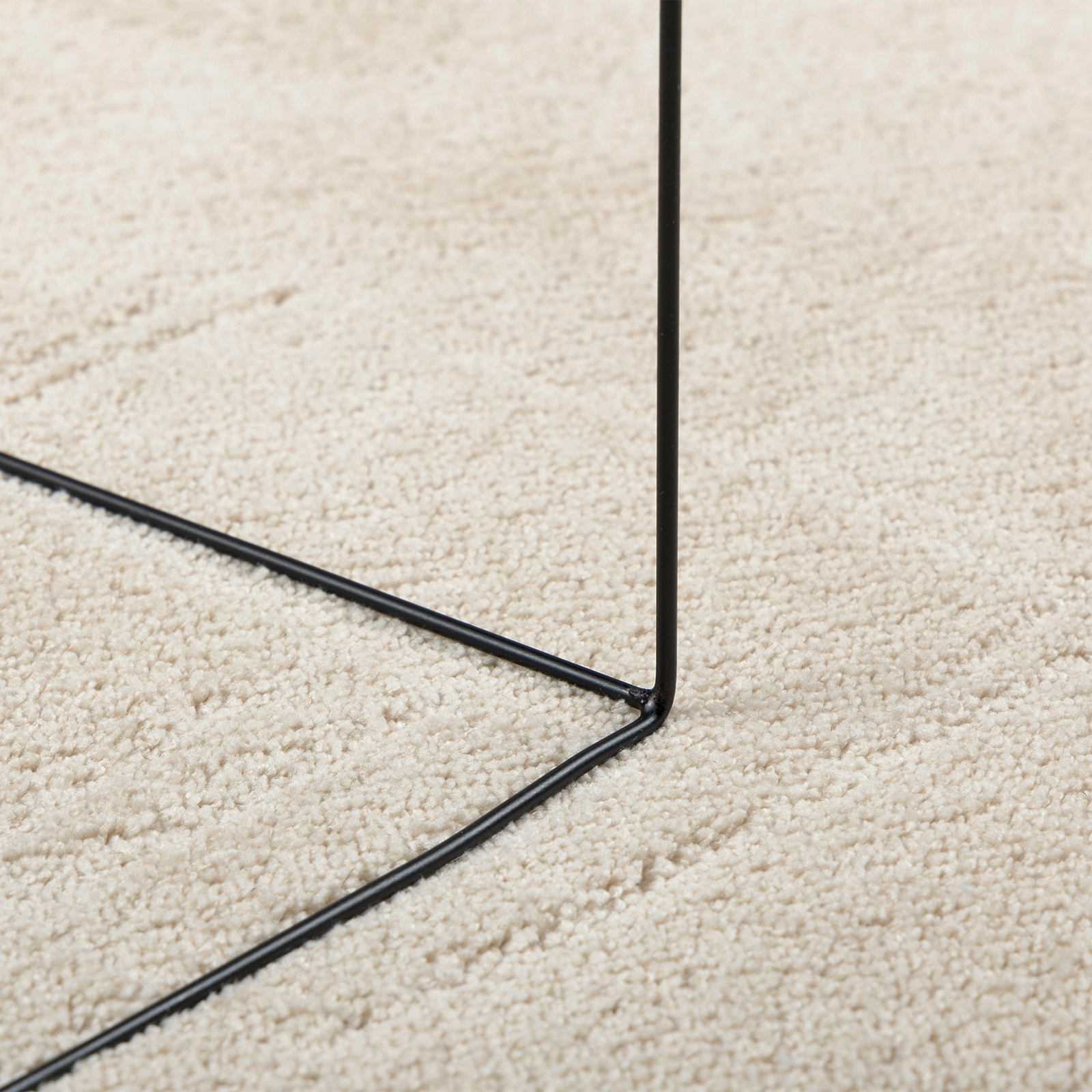 Rug ""HUARTE"" Short Pile Soft and Washable Beige 100x200 cm - Image 8