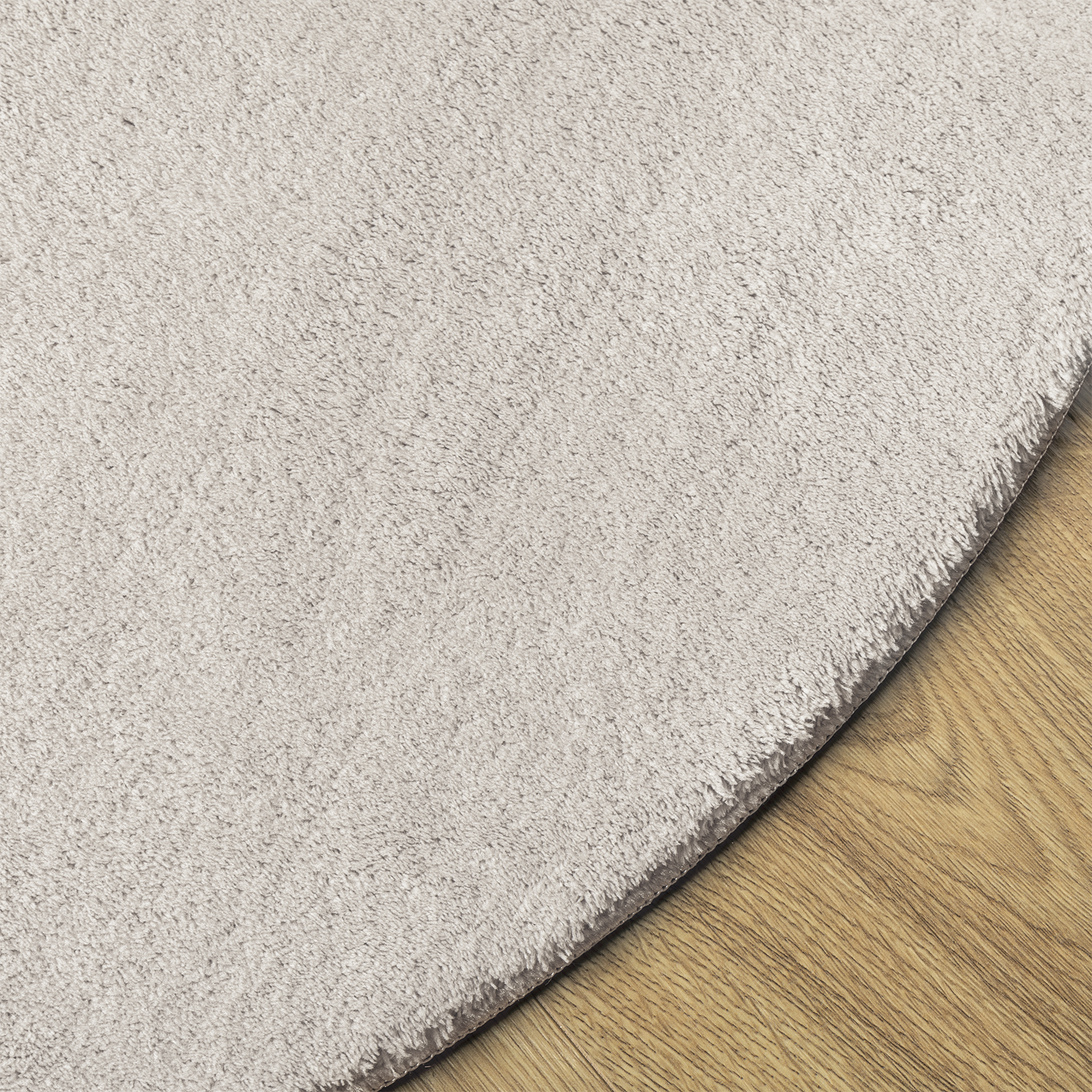 Rug ""HUARTE"" Short Pile Soft and Washable Sand 140x200 cm - Image 4