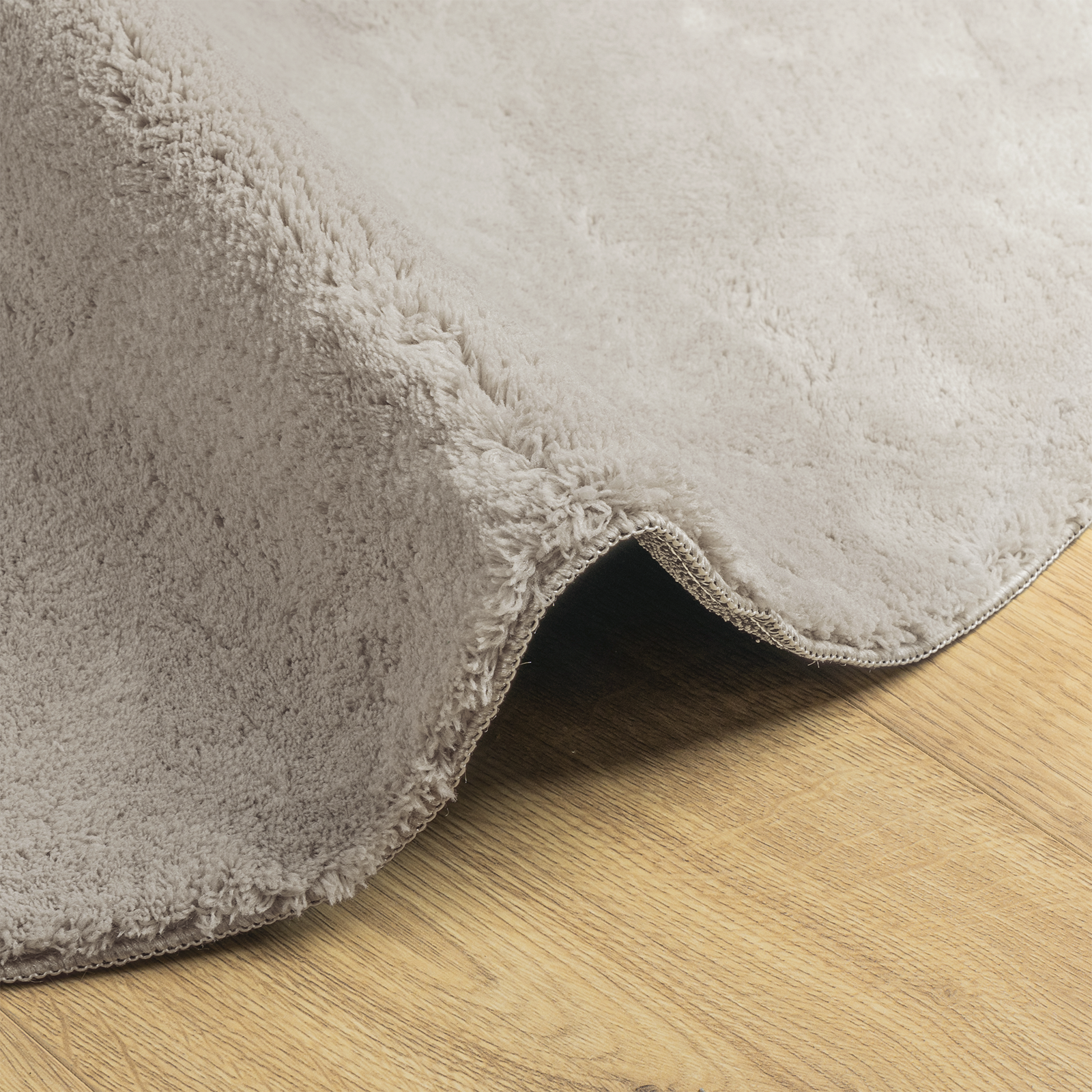 Rug "HUARTE" Short Pile Soft and Washable Sand 160x230 cm - Image 7