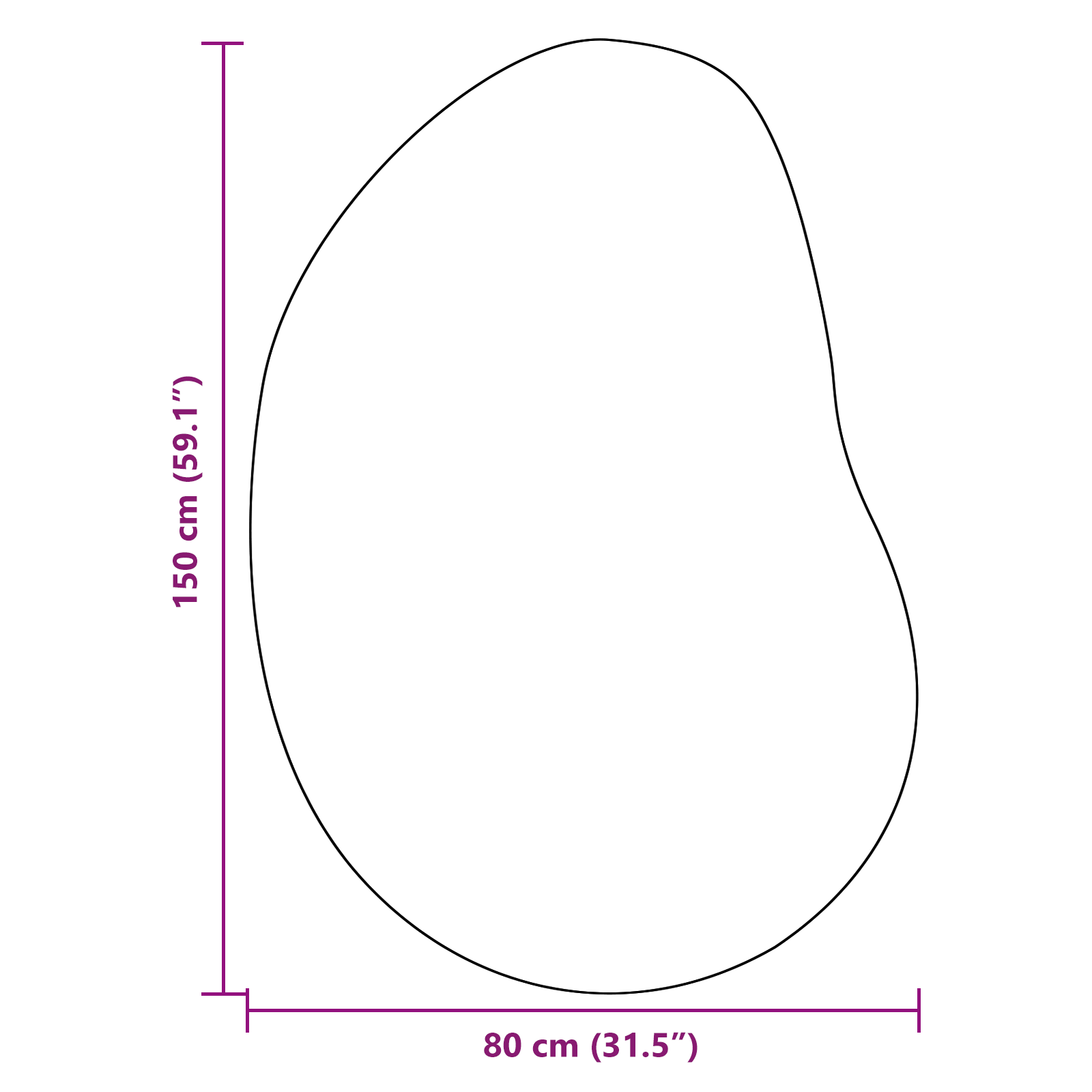 Area Rug Black 80x150 cm Polyester Non-Slip - Image 9