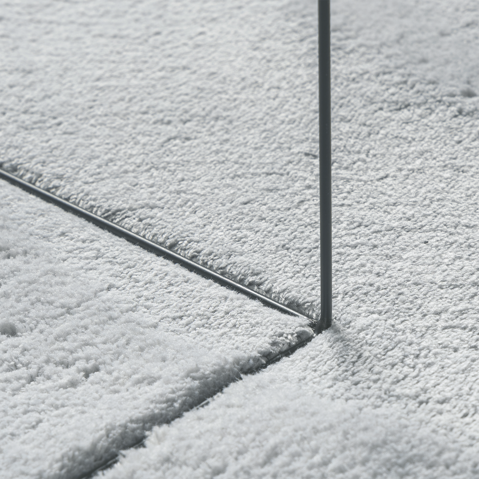 Rug ""HUARTE"" Short Pile Soft and Washable Grey 140x200 cm - Image 9