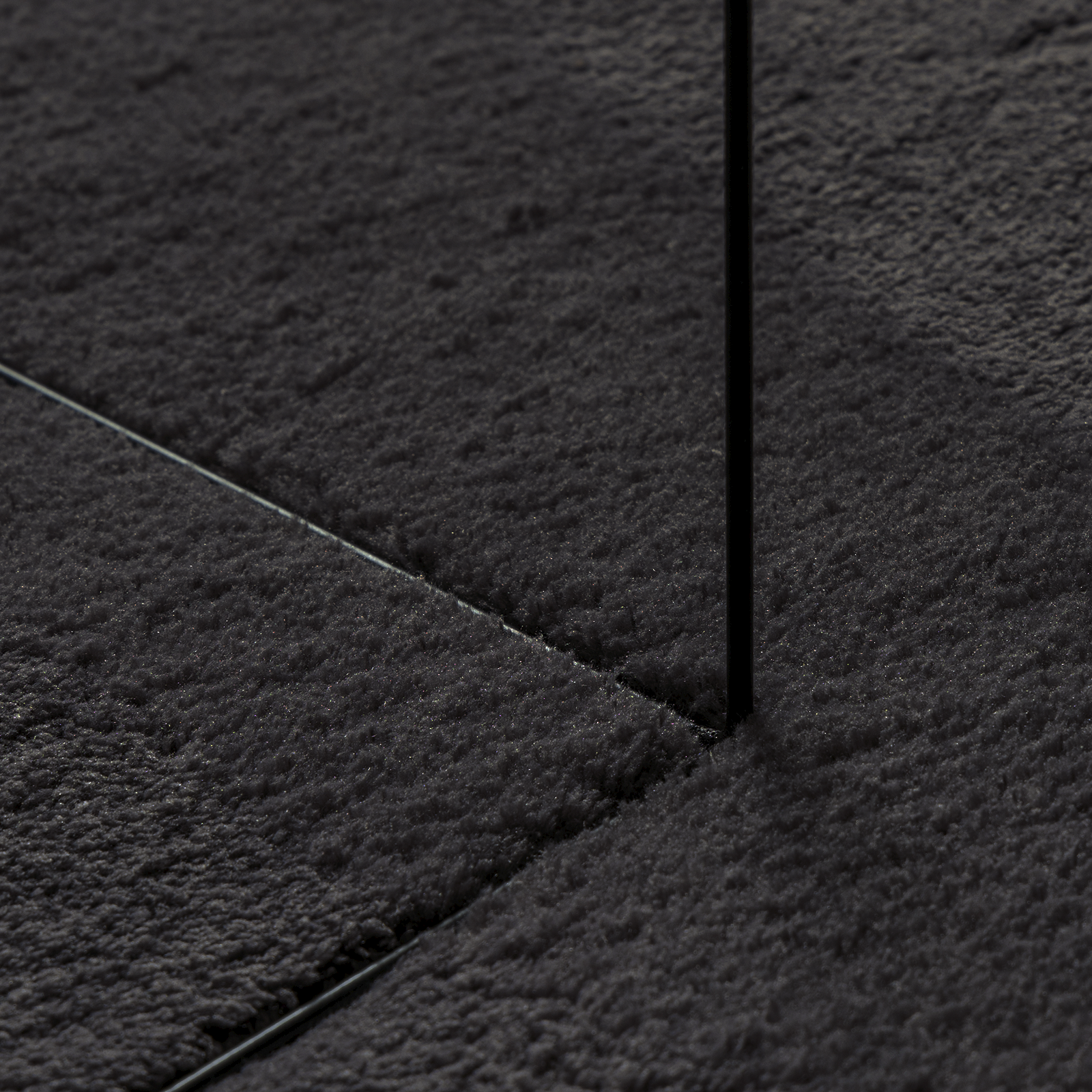 Rugs Black Polypropylene 140 x 200 cm Area Rugs Oval Modern - Image 9