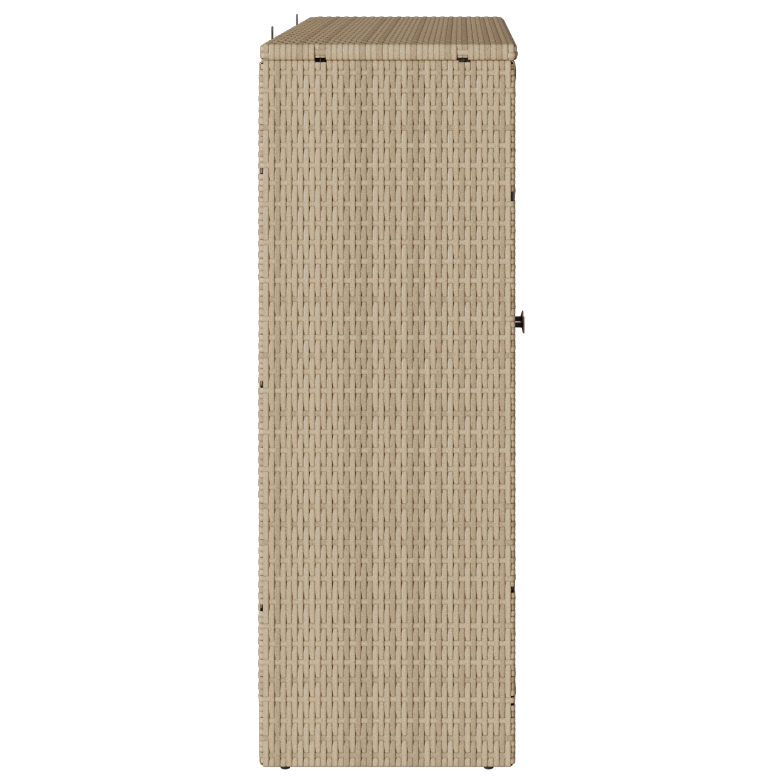 Storage Cabinet Beige 100x36x102 cm Rattan - Image 6