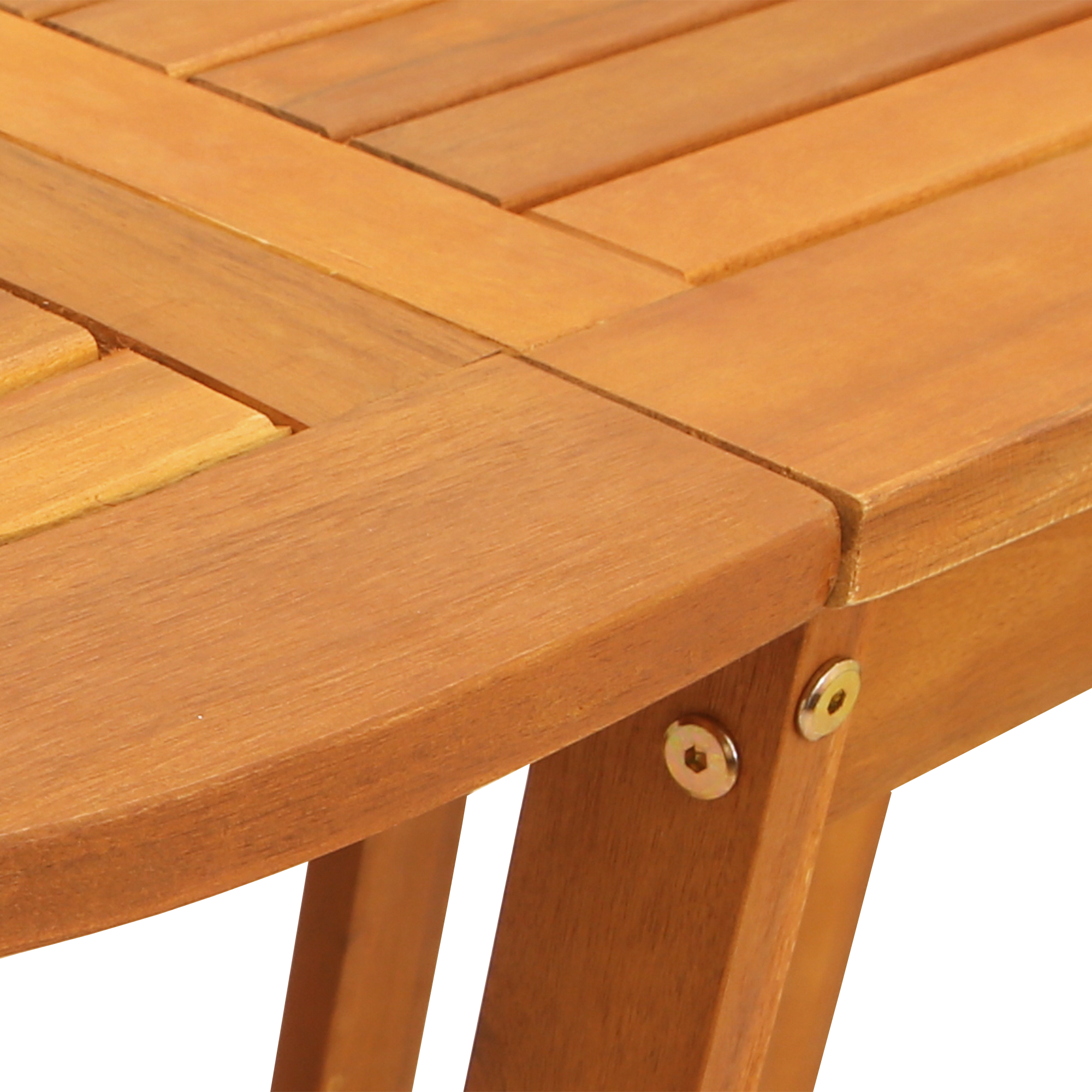 Folding Butterfly Garden Table 110x60x72 cm Solid Wood Acacia Oval - Image 9