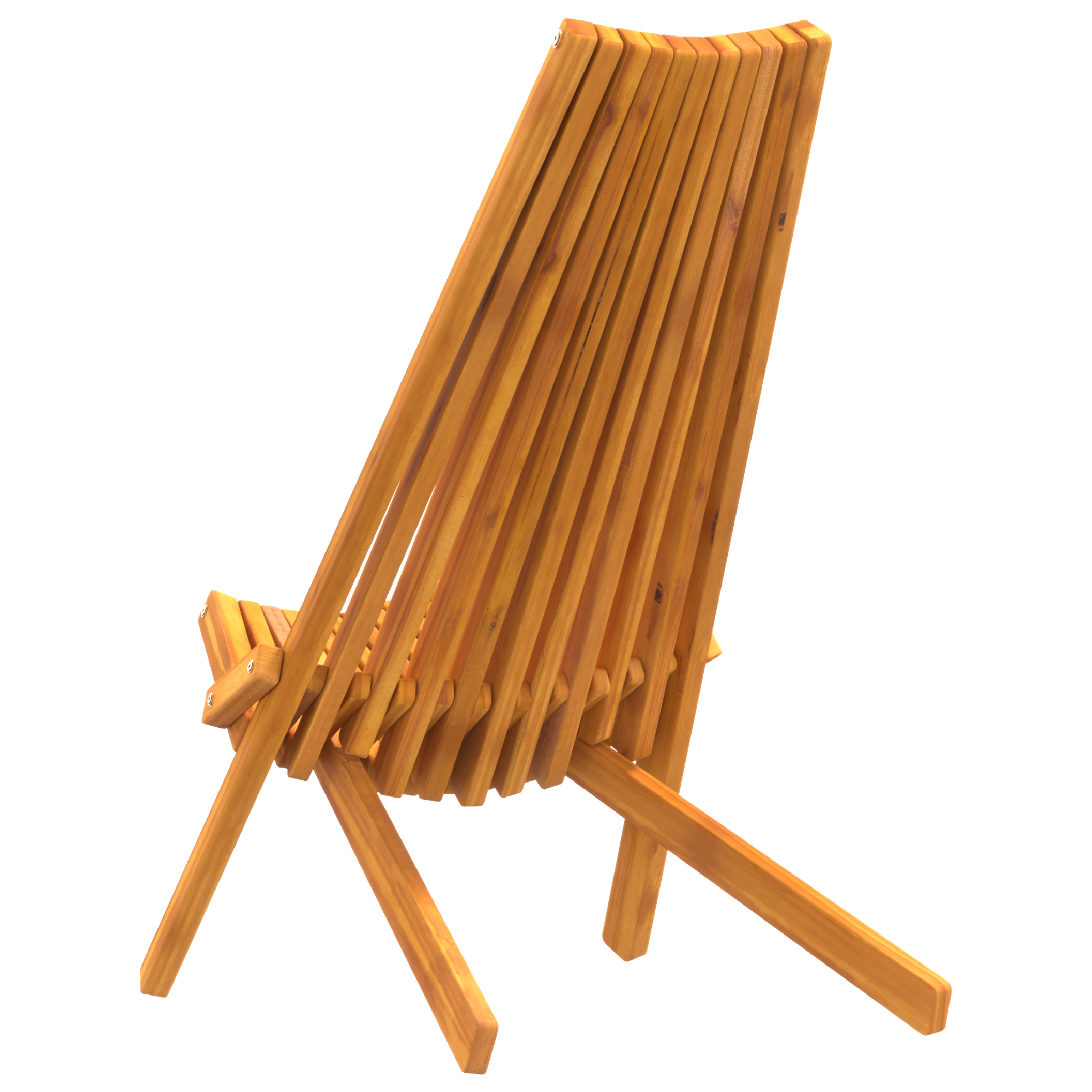 Folding Garden Chairs 2 pcs Solid Wood Acacia - Image 7