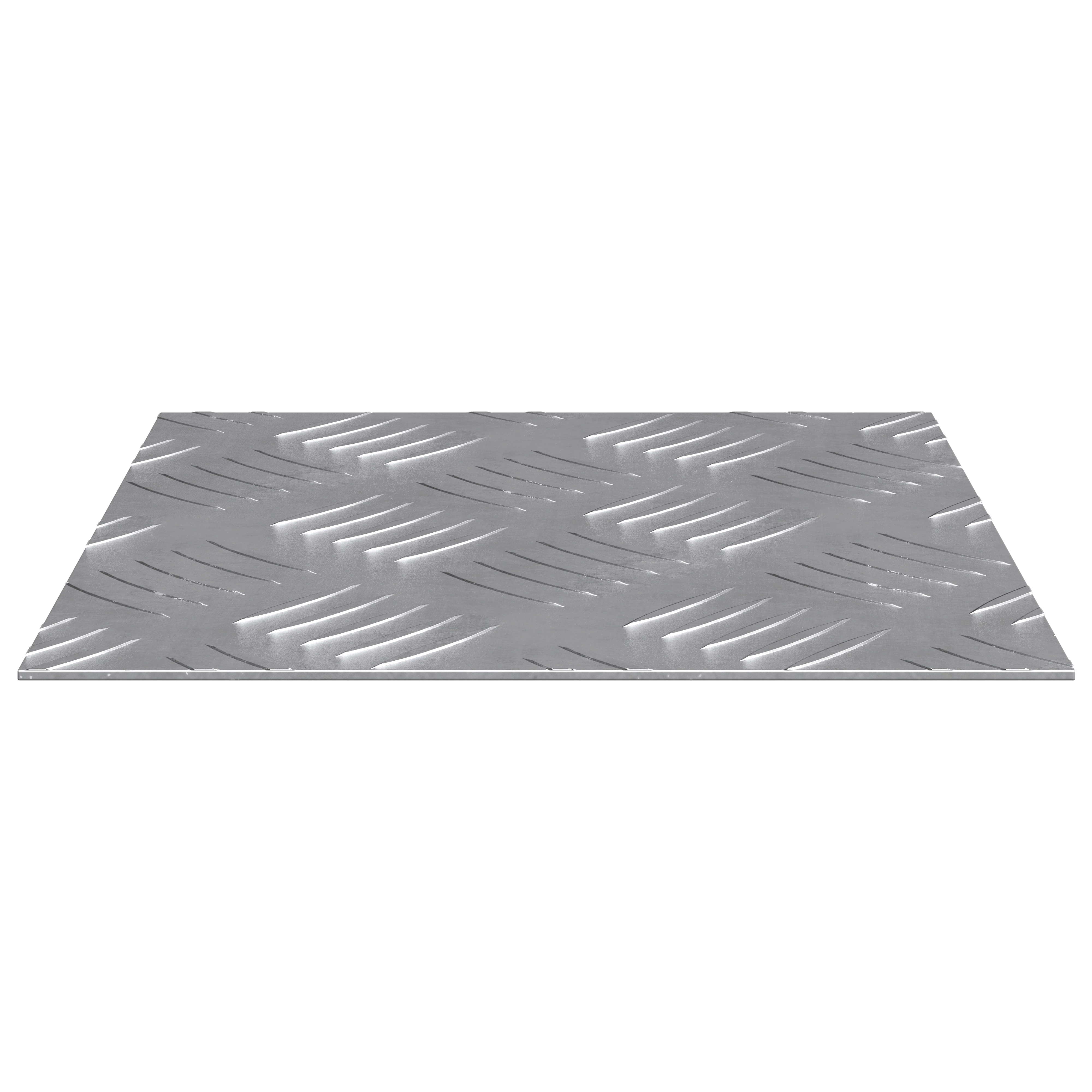 Aluminium Checker Plates 4 pcs Anti-Slip 20x20 cm - Image 4