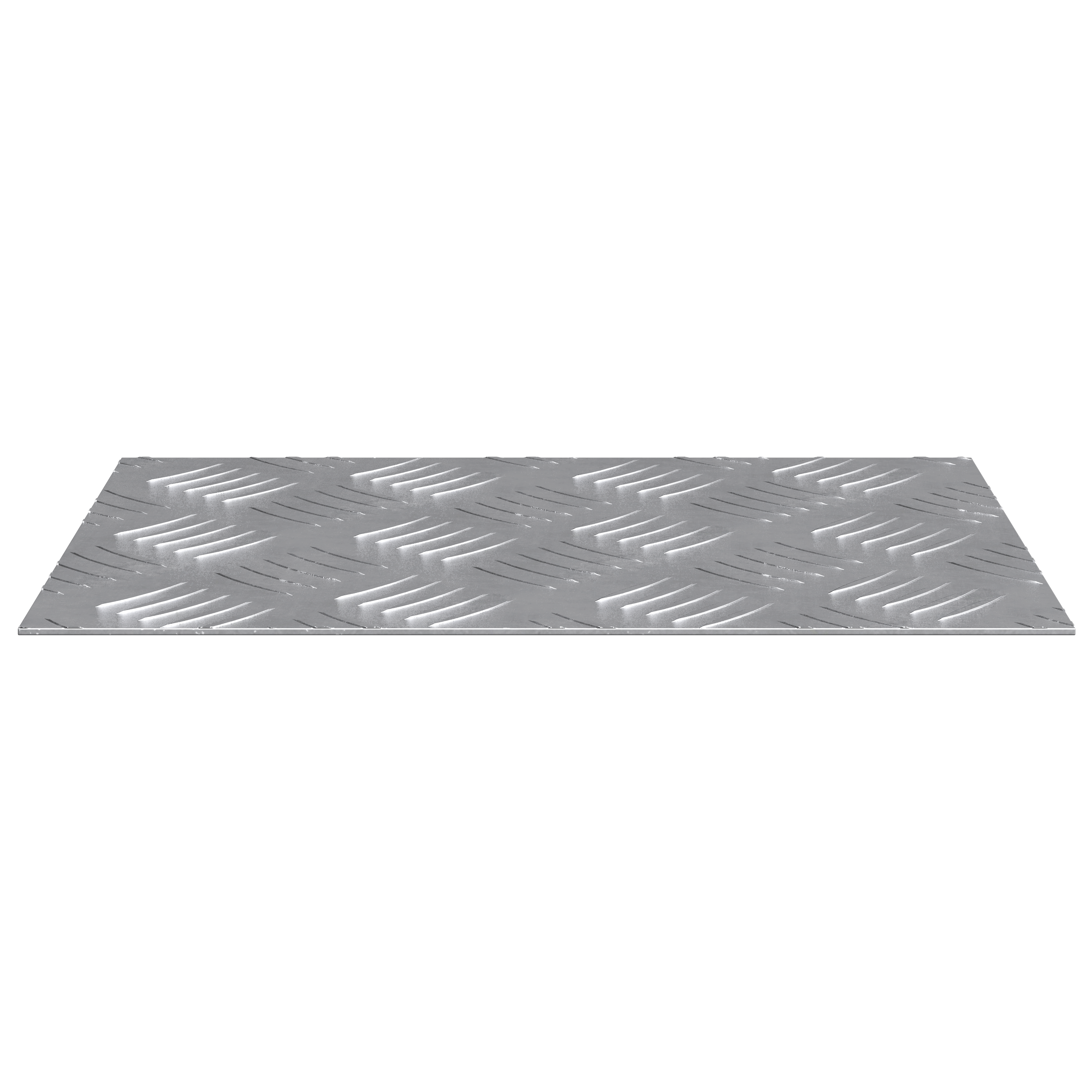 Aluminium Checker Plates 4 pcs Anti-Slip 30x20 cm - Image 4