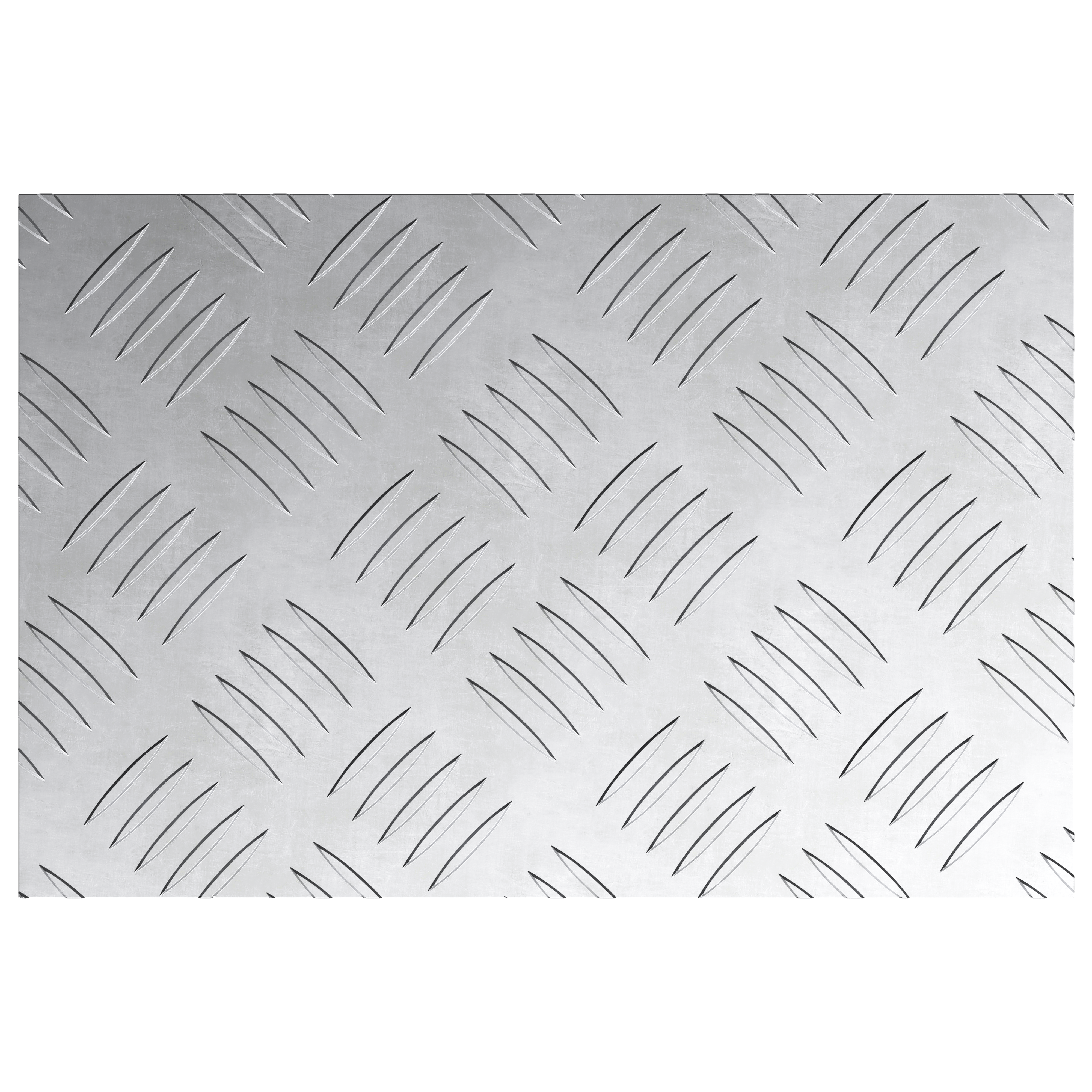 Aluminium Checker Plates 4 pcs Anti-Slip 30x20 cm - Image 5