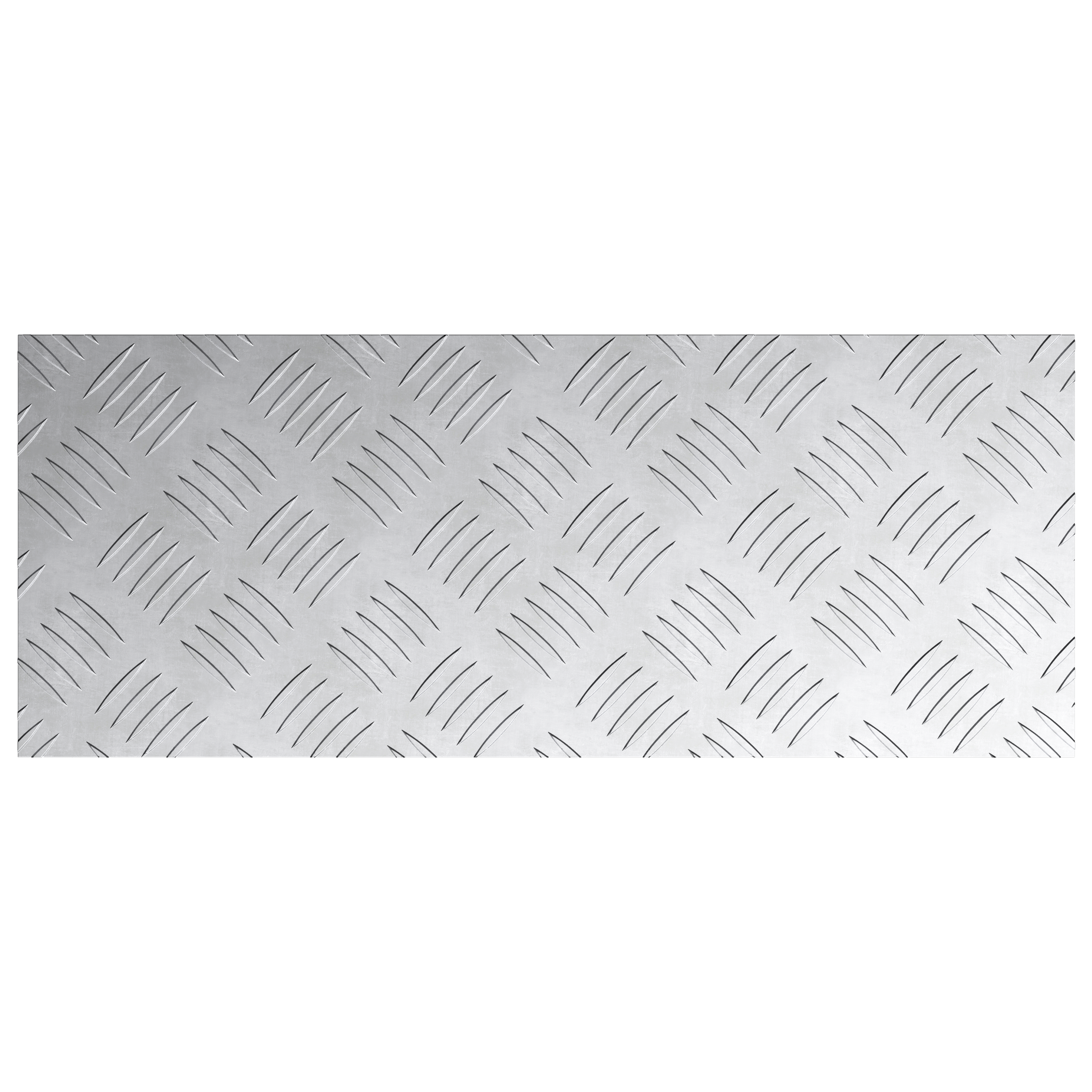 Aluminium Checker Plates Set of 2 Non-Slip 20x50 cm - Image 5