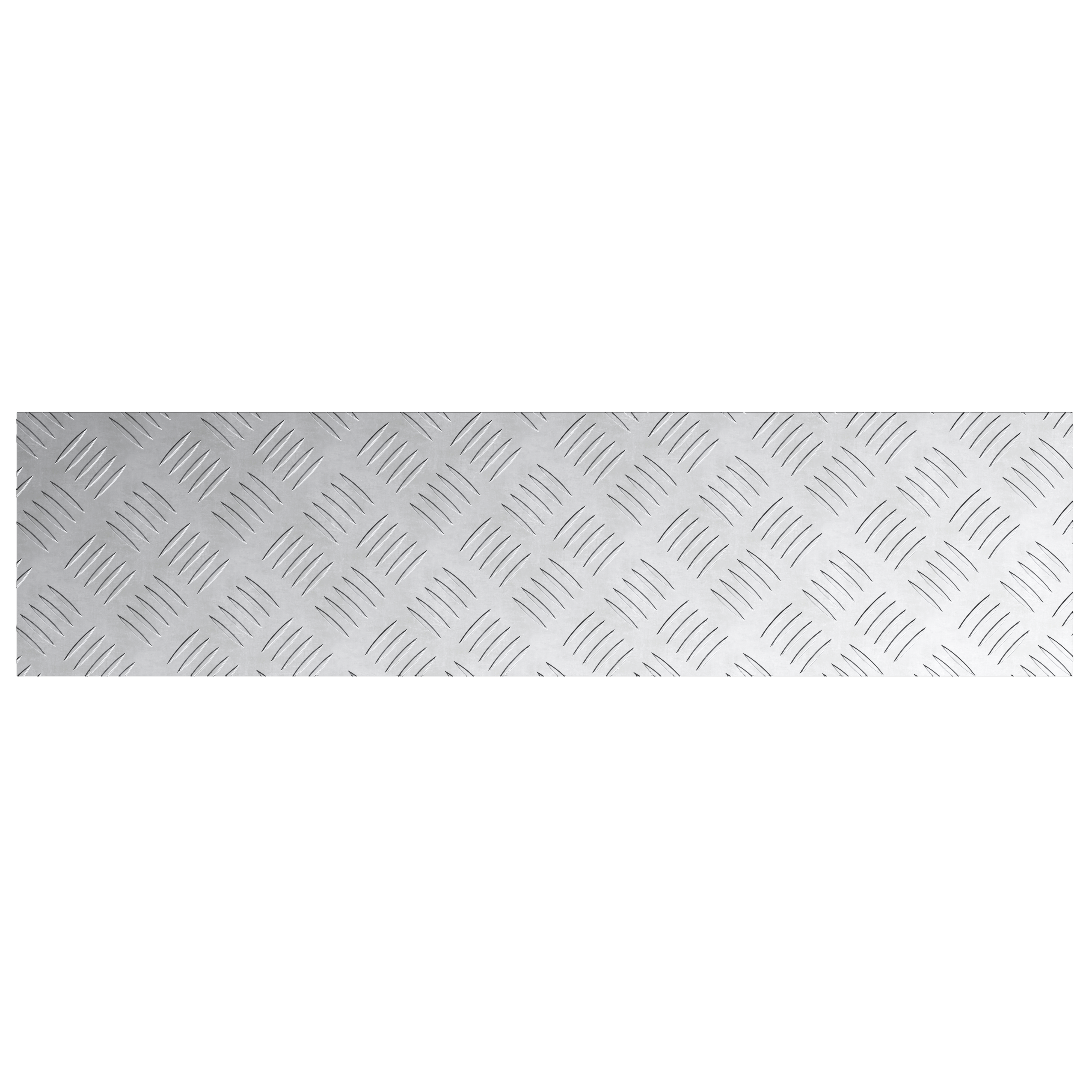 Aluminium Checker Plates 2 pcs Anti-Slip 80x20 cm - Image 5