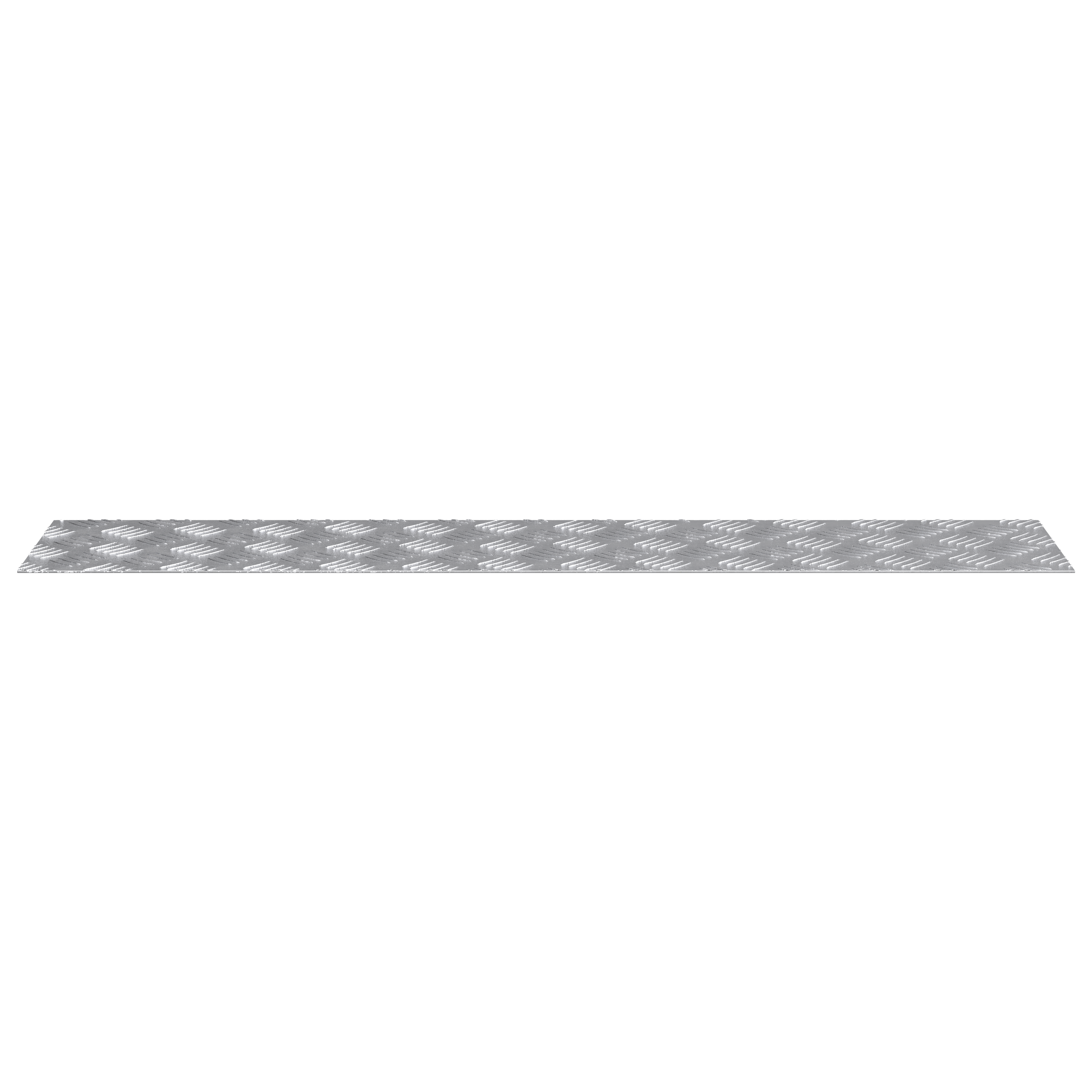 Aluminium Checker Plates 4 pcs Non-Slip 100x20 cm - Image 4