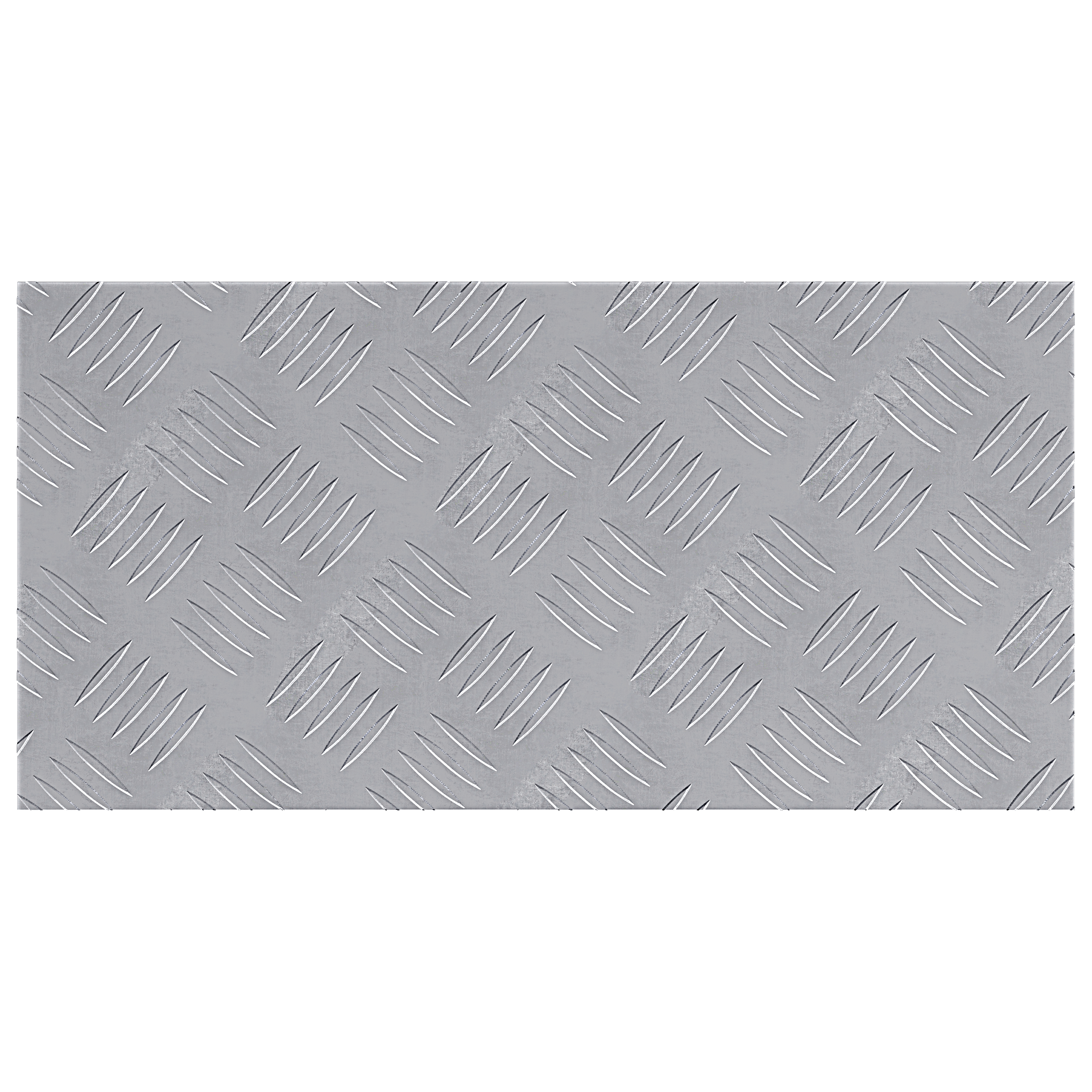 Aluminium Checker Plates 2 pcs Anti-Slip 50x25 cm - Image 6